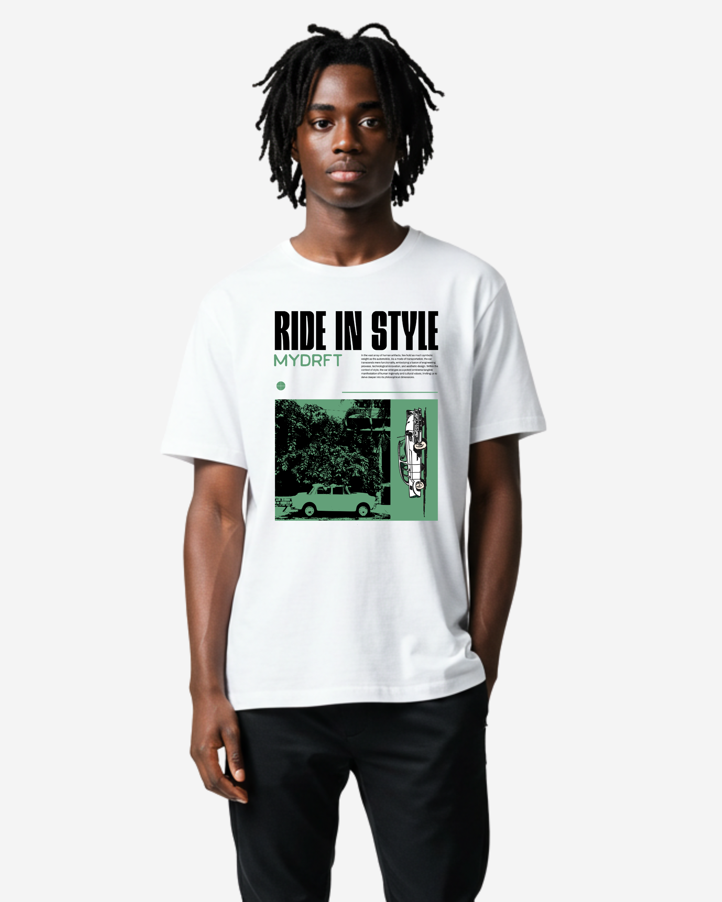 Ride In Style Oversized T-Shirt