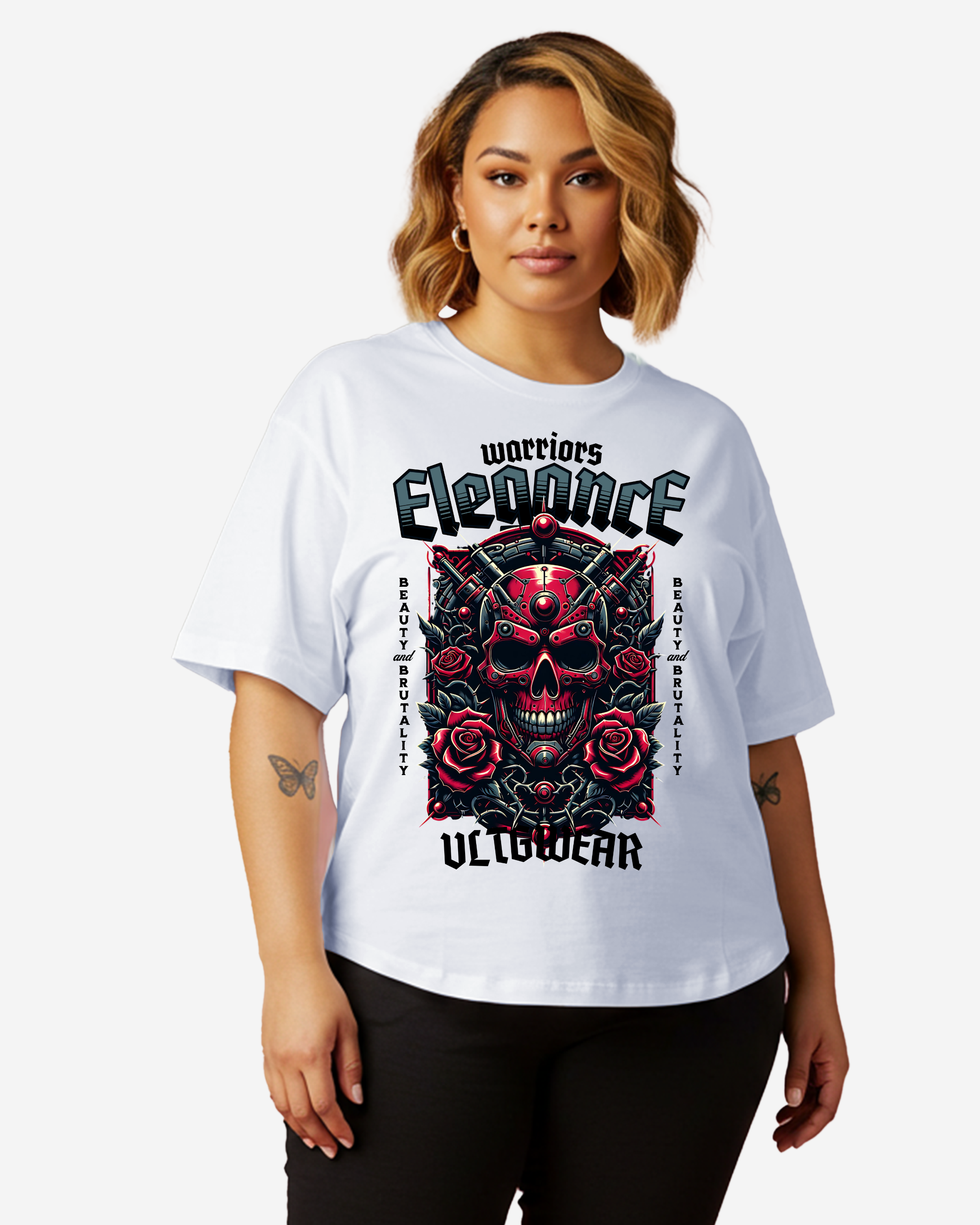 Warriors Elegance Women's Oversized T-Shirt