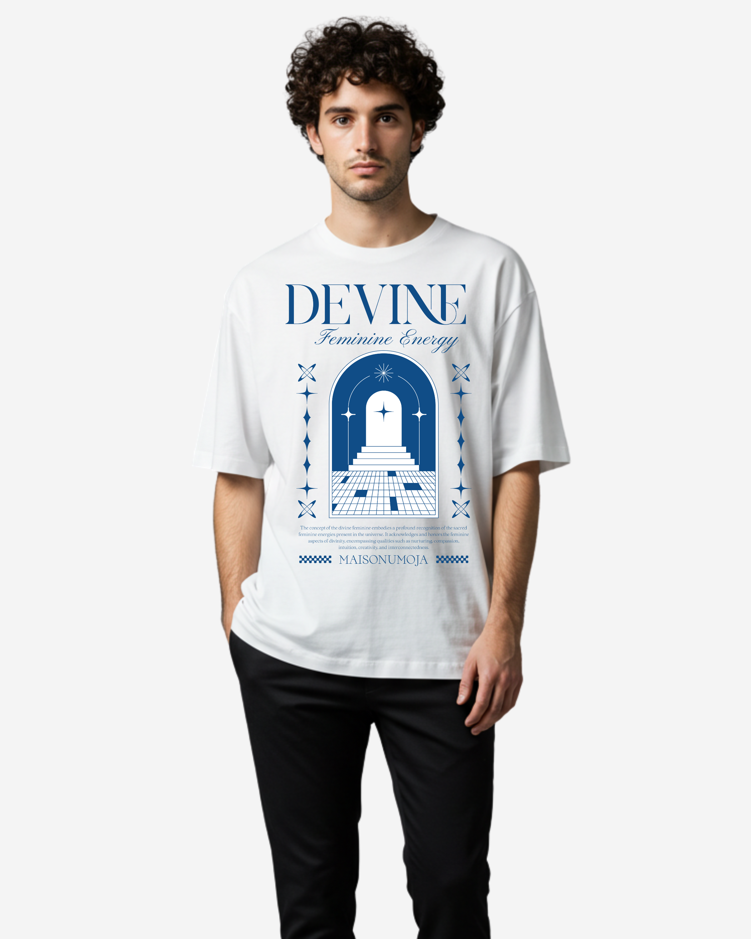 Devine Feminine Energy Oversized T-Shirt