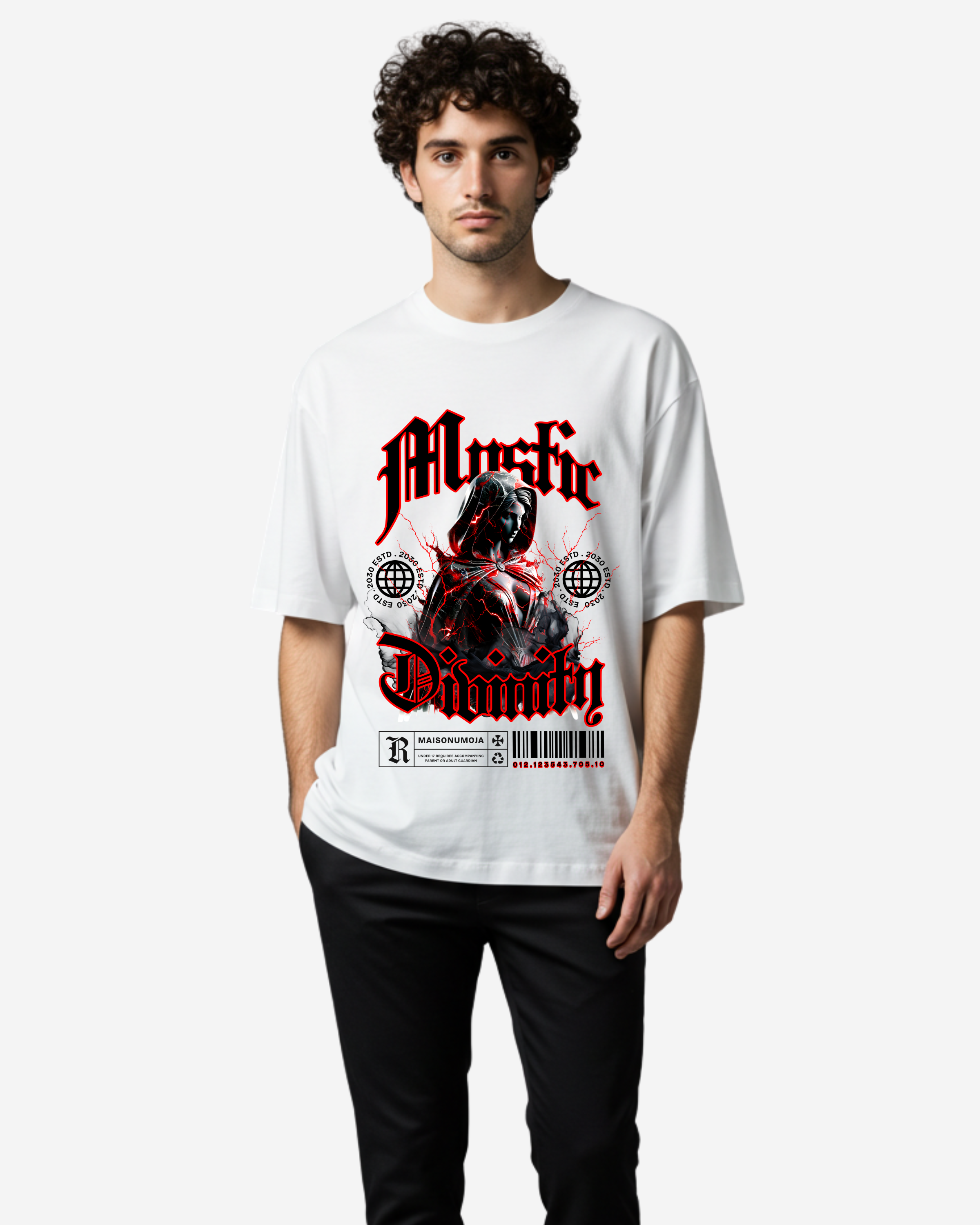 Mystic Divinity Oversized T-Shirt