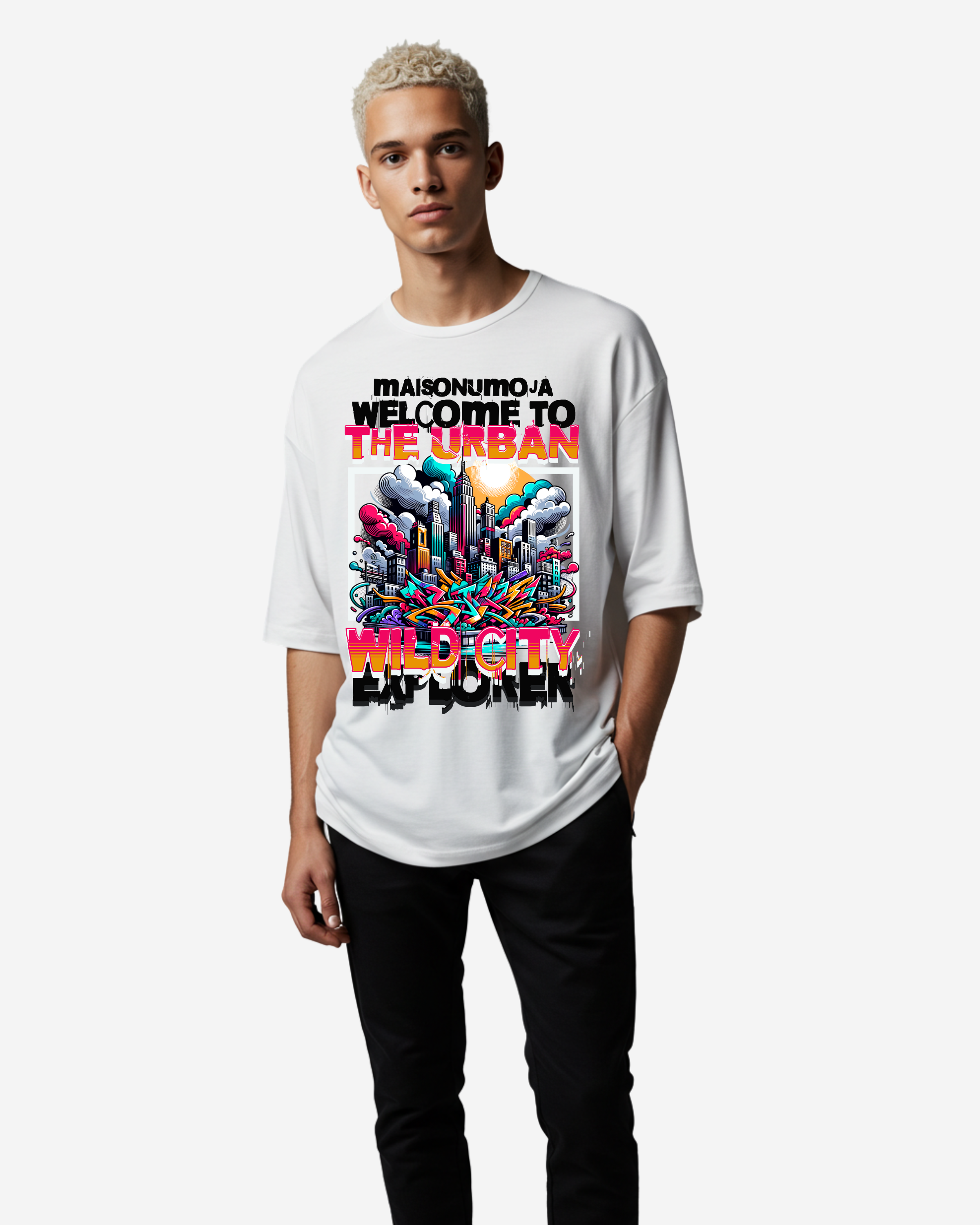 WILD CITY EXPLORER Oversized T-Shirt