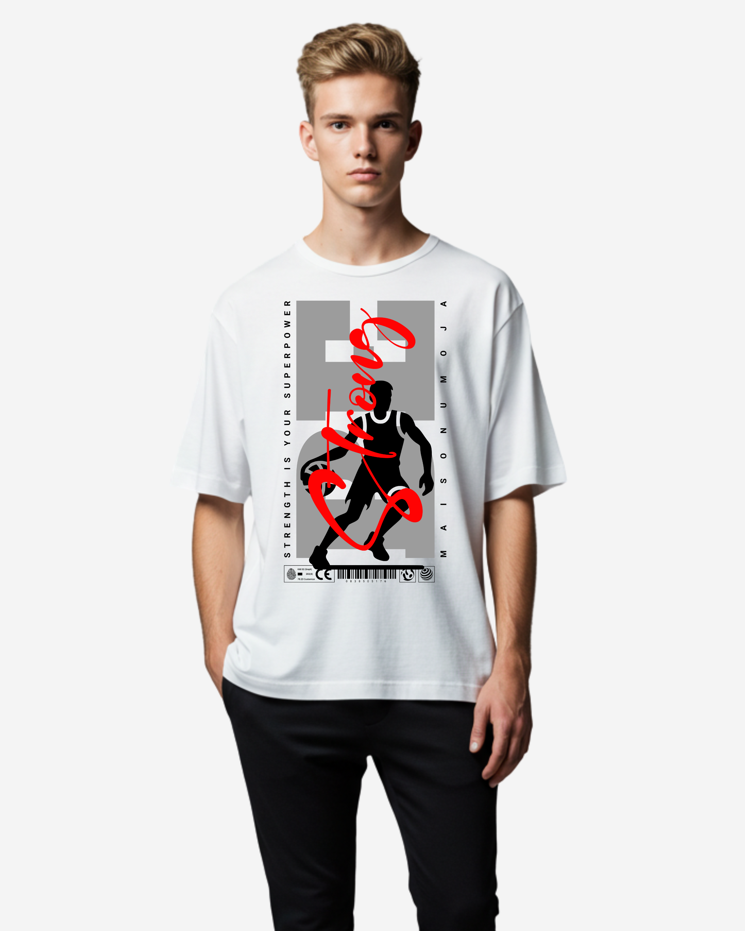 BE STRONG Oversized T-Shirt