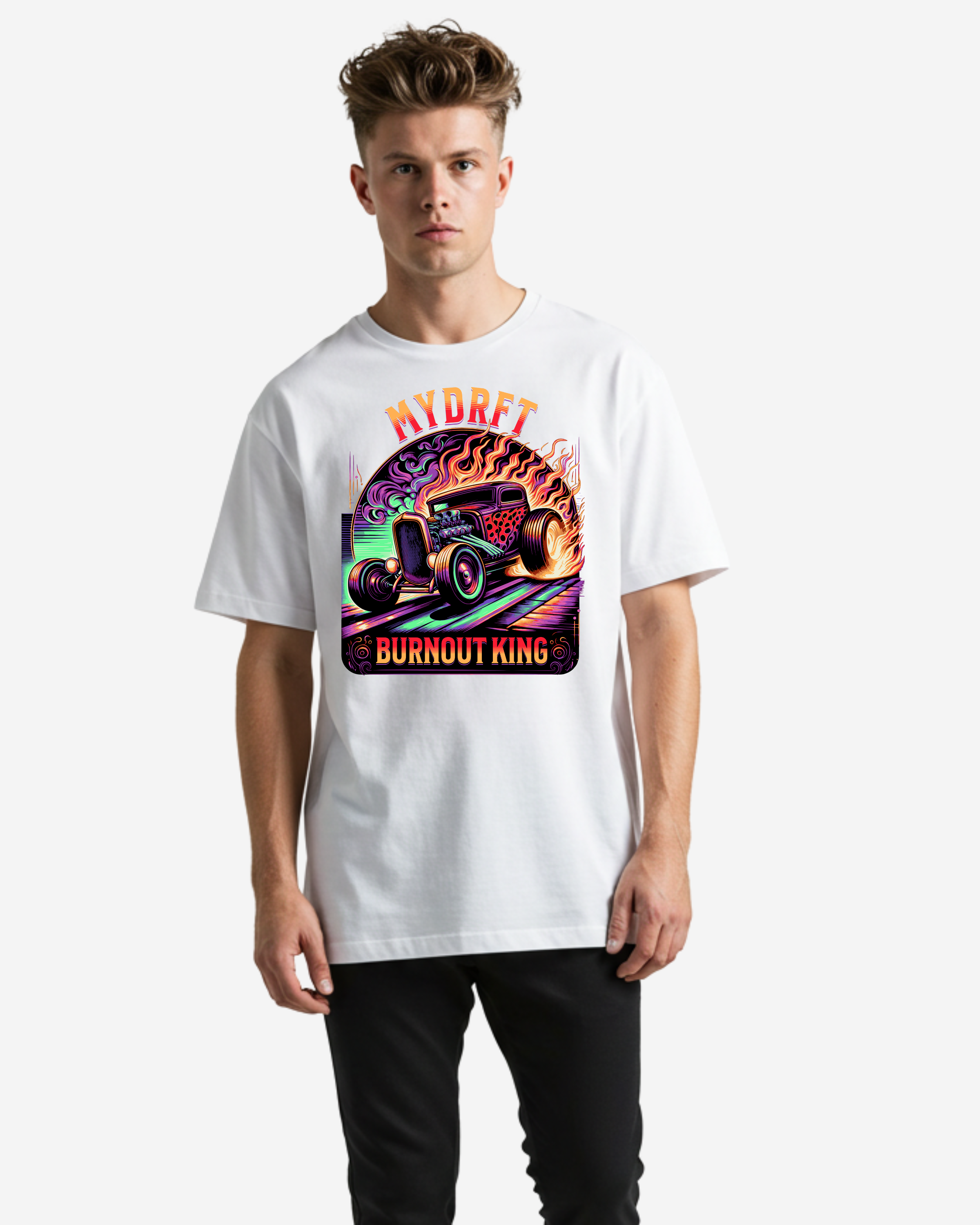 Flame's Fury Oversized T-Shirt
