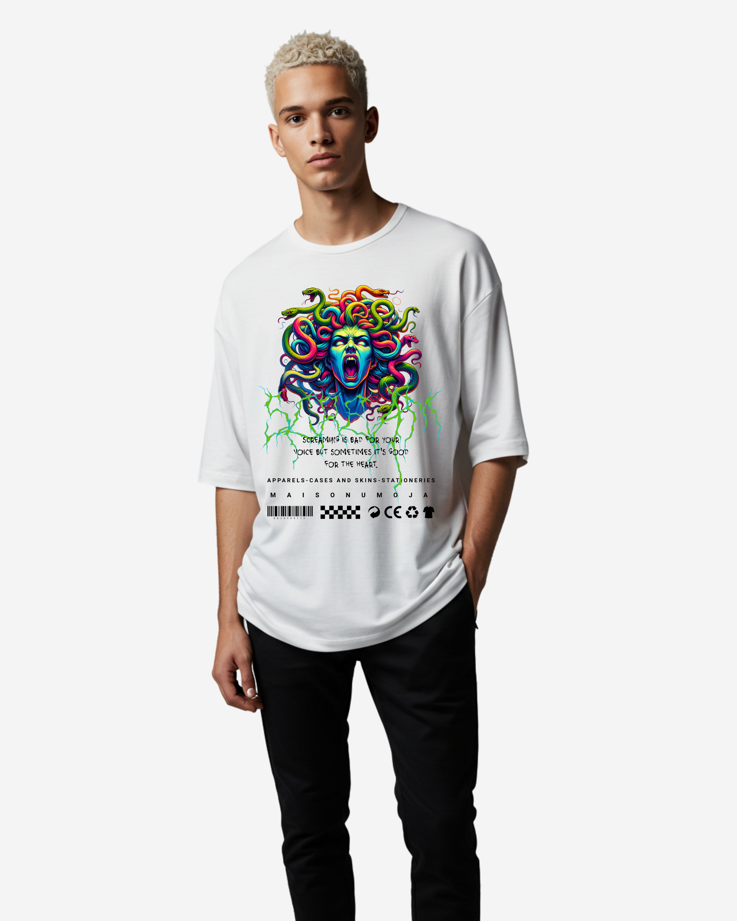 Screaming Oversized T-Shirt