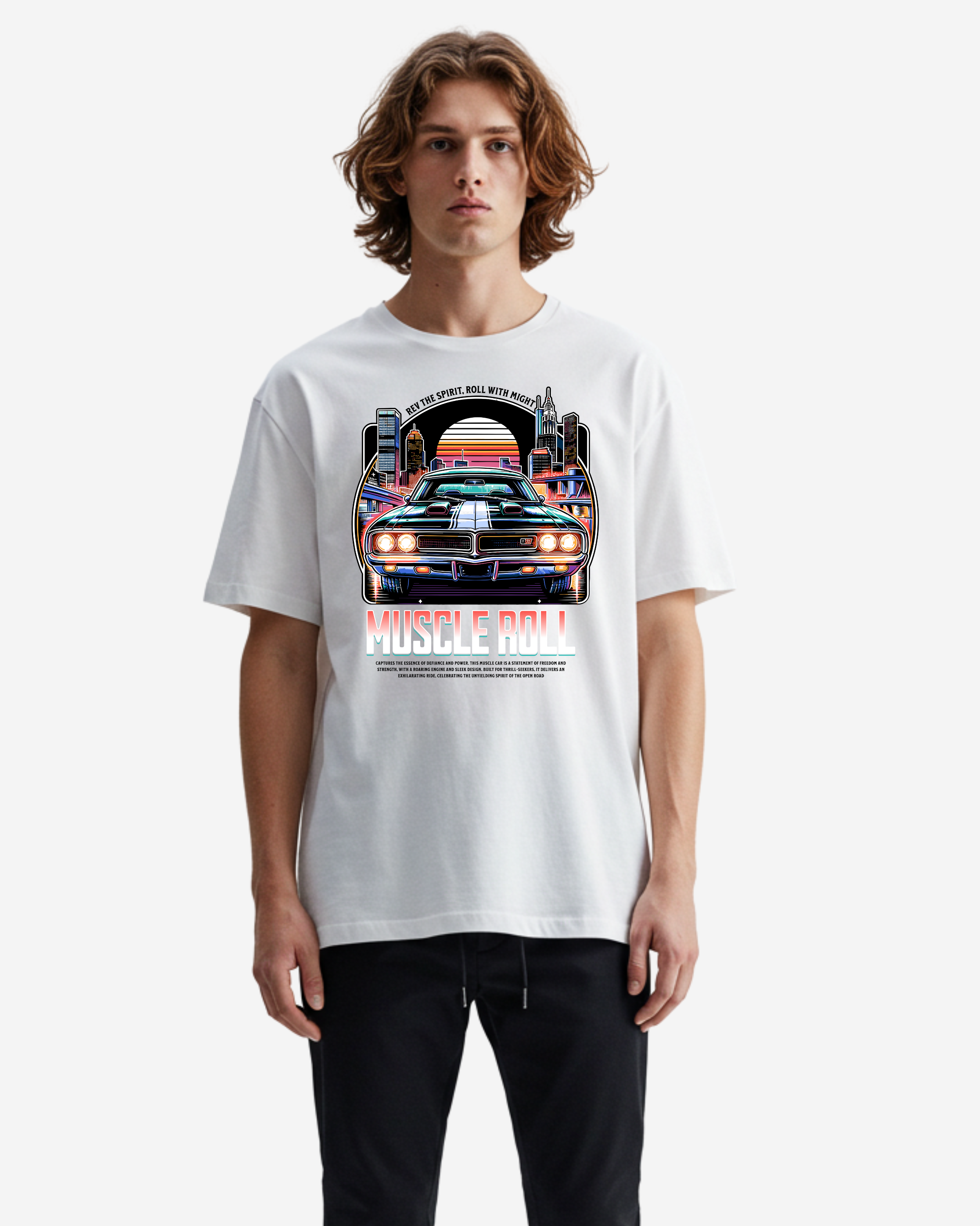 Muscle Roll Oversized T-Shirt