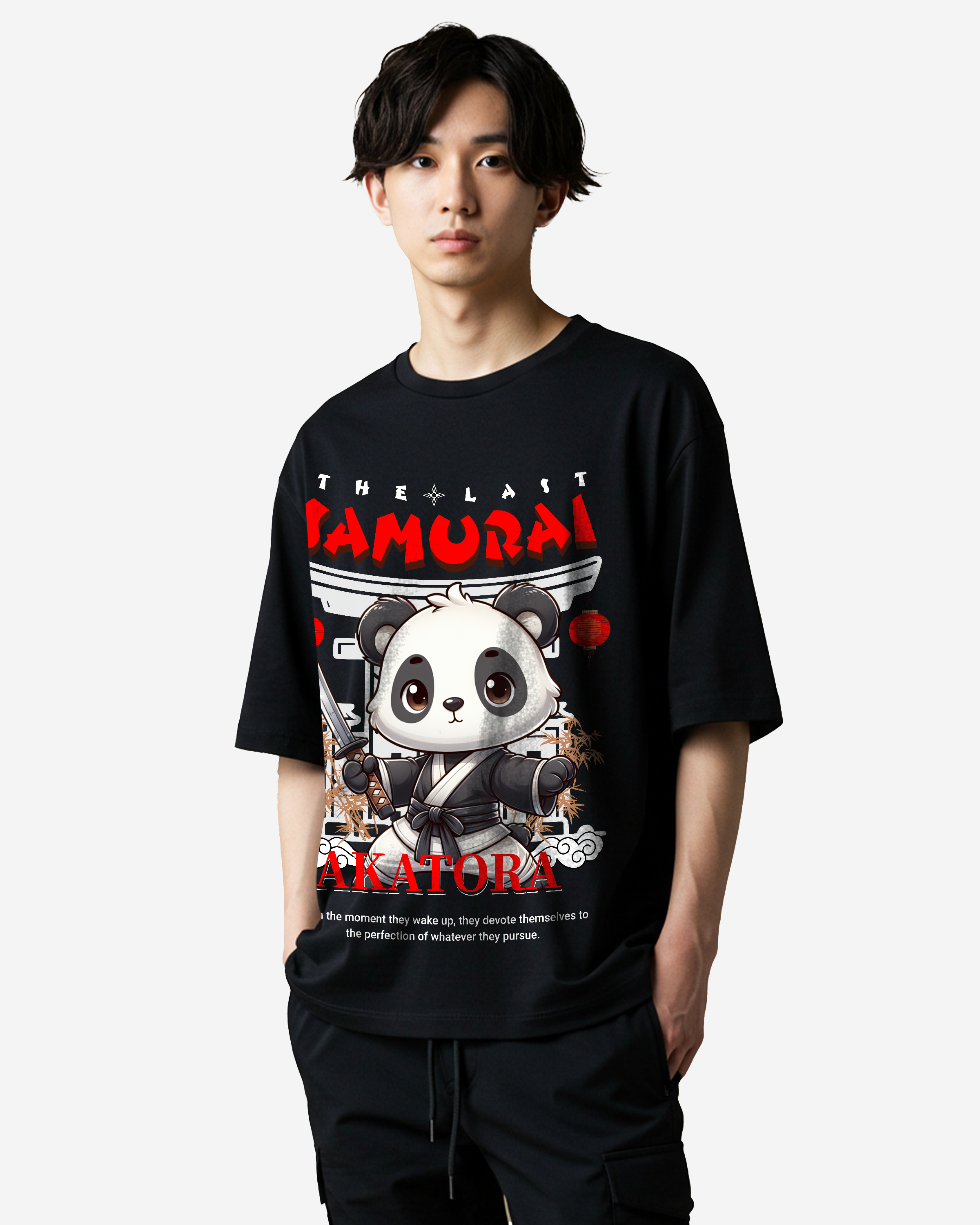 The Last Samurai Oversized T-Shirts