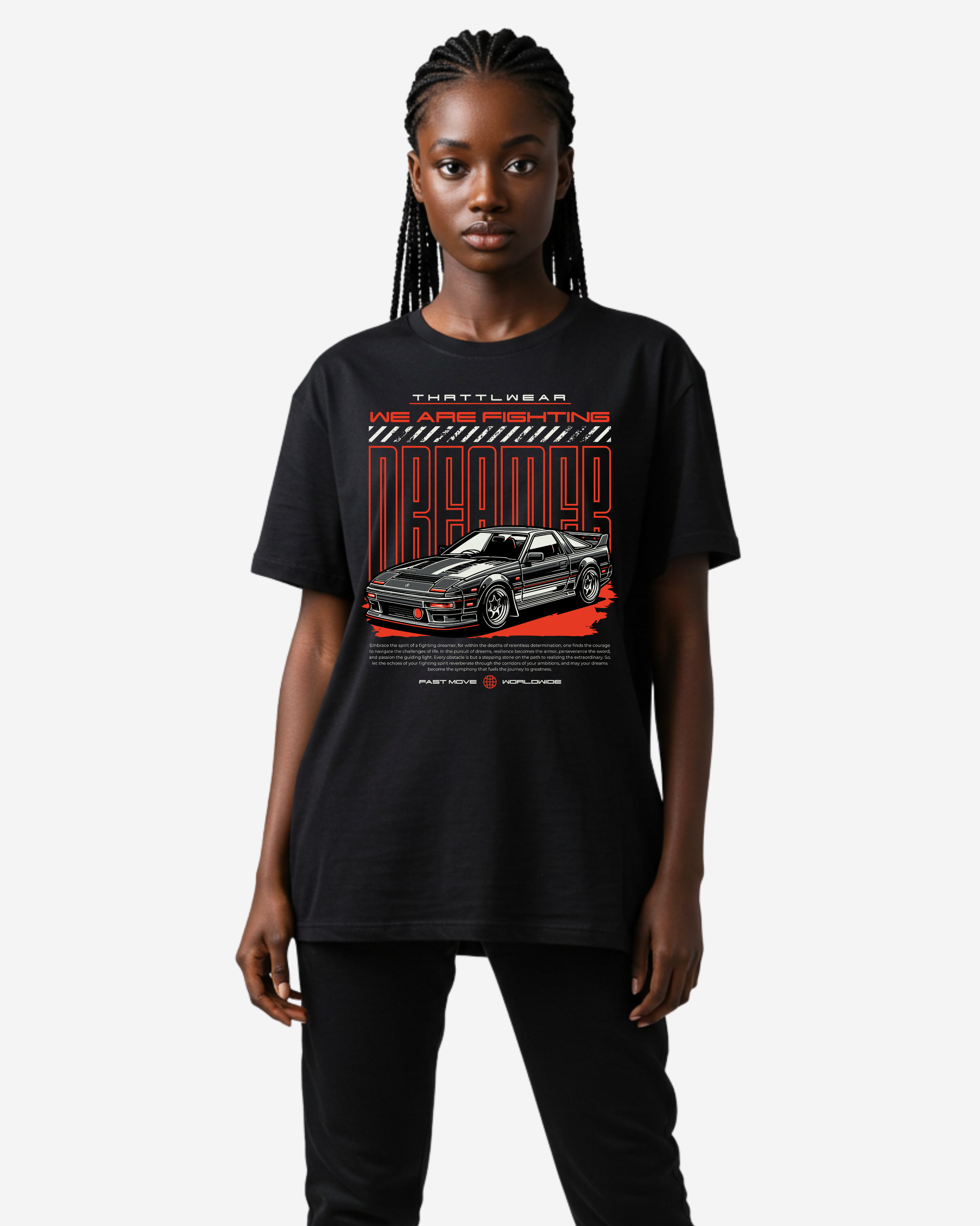 Fighting Dreamer Oversized T-Shirt
