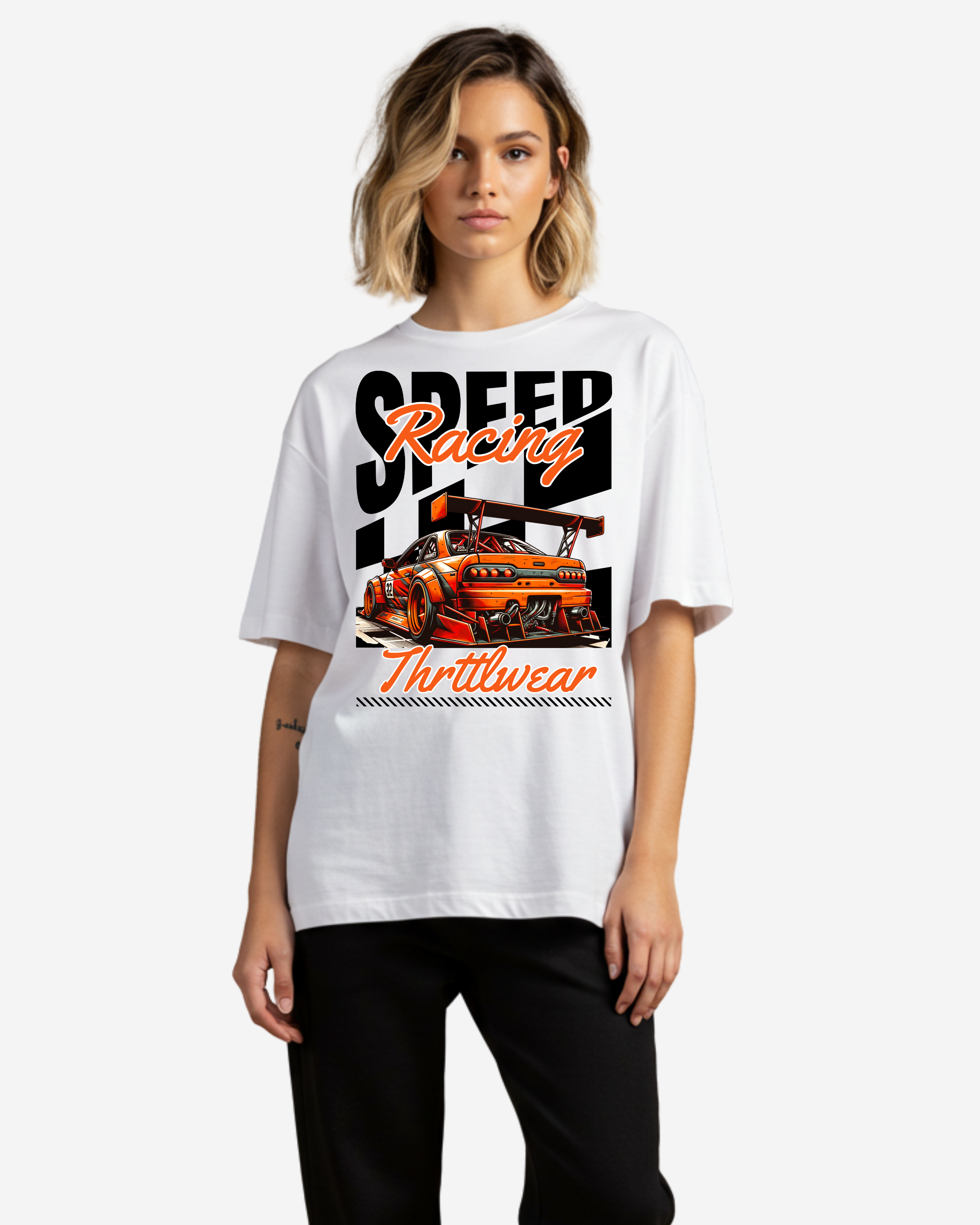 Speed Racing Oversized T-Shirt