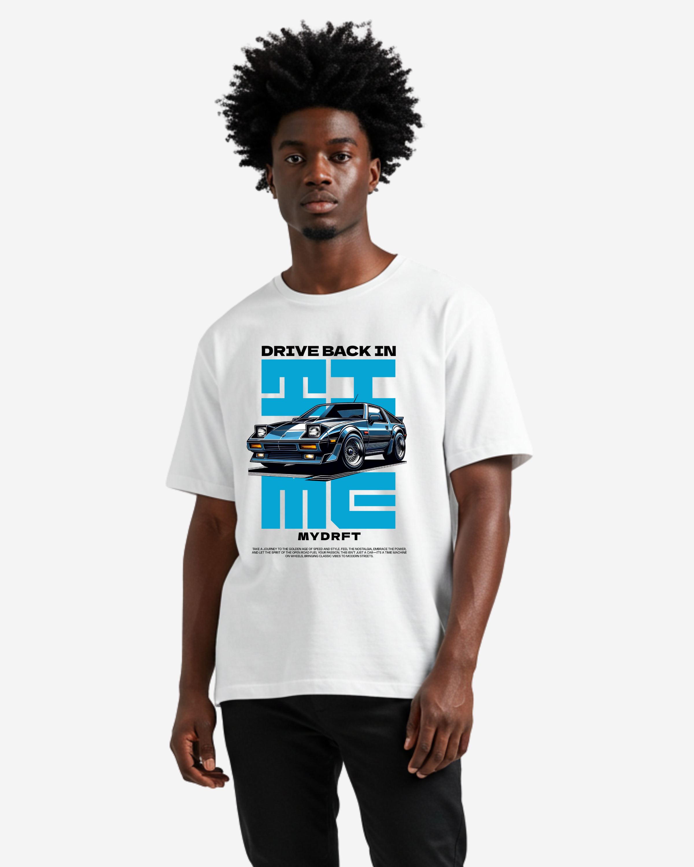 Drive Back In Oversized T-Shirt