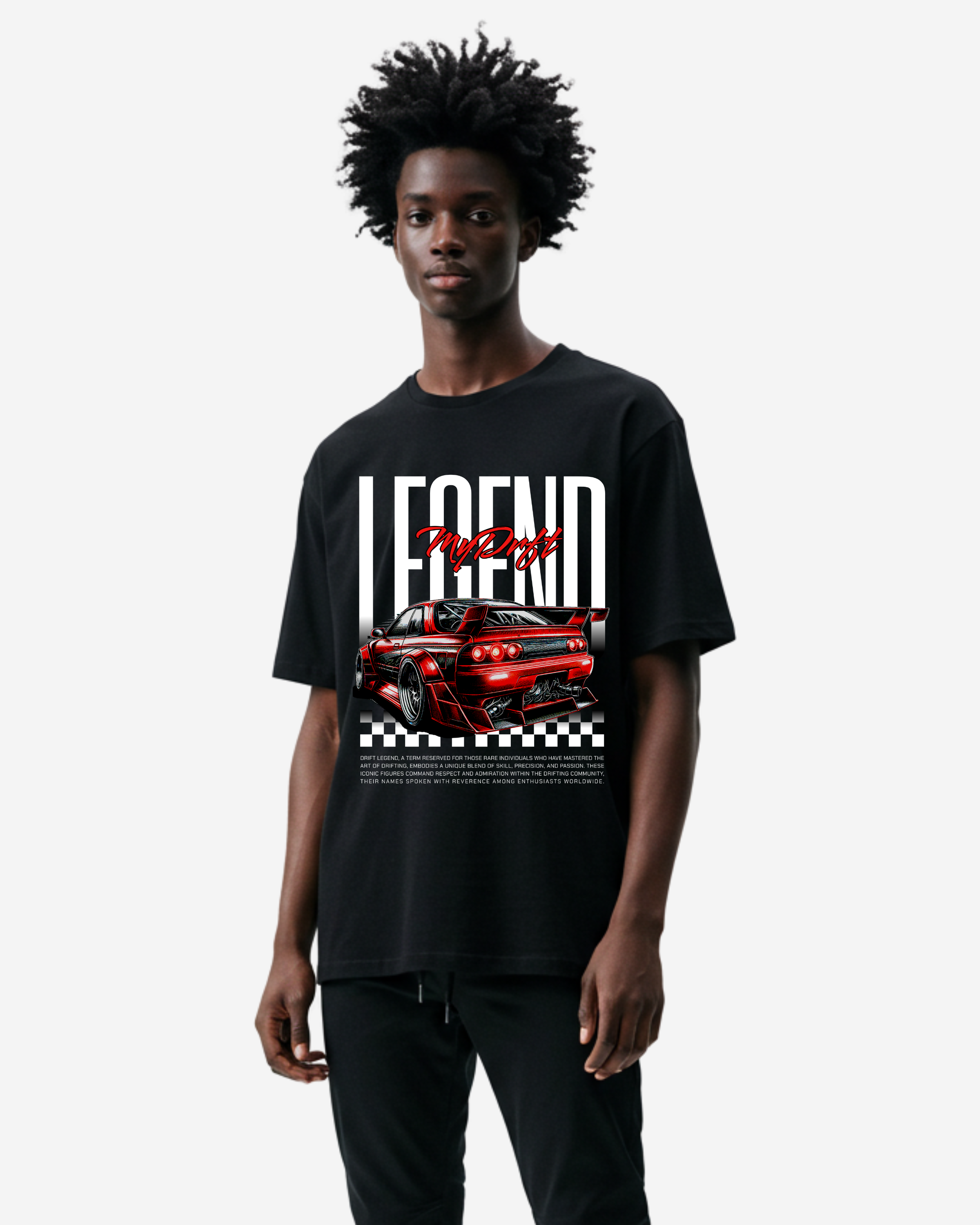 Legend Drift Urban Streetwear Oversized T-Shirt