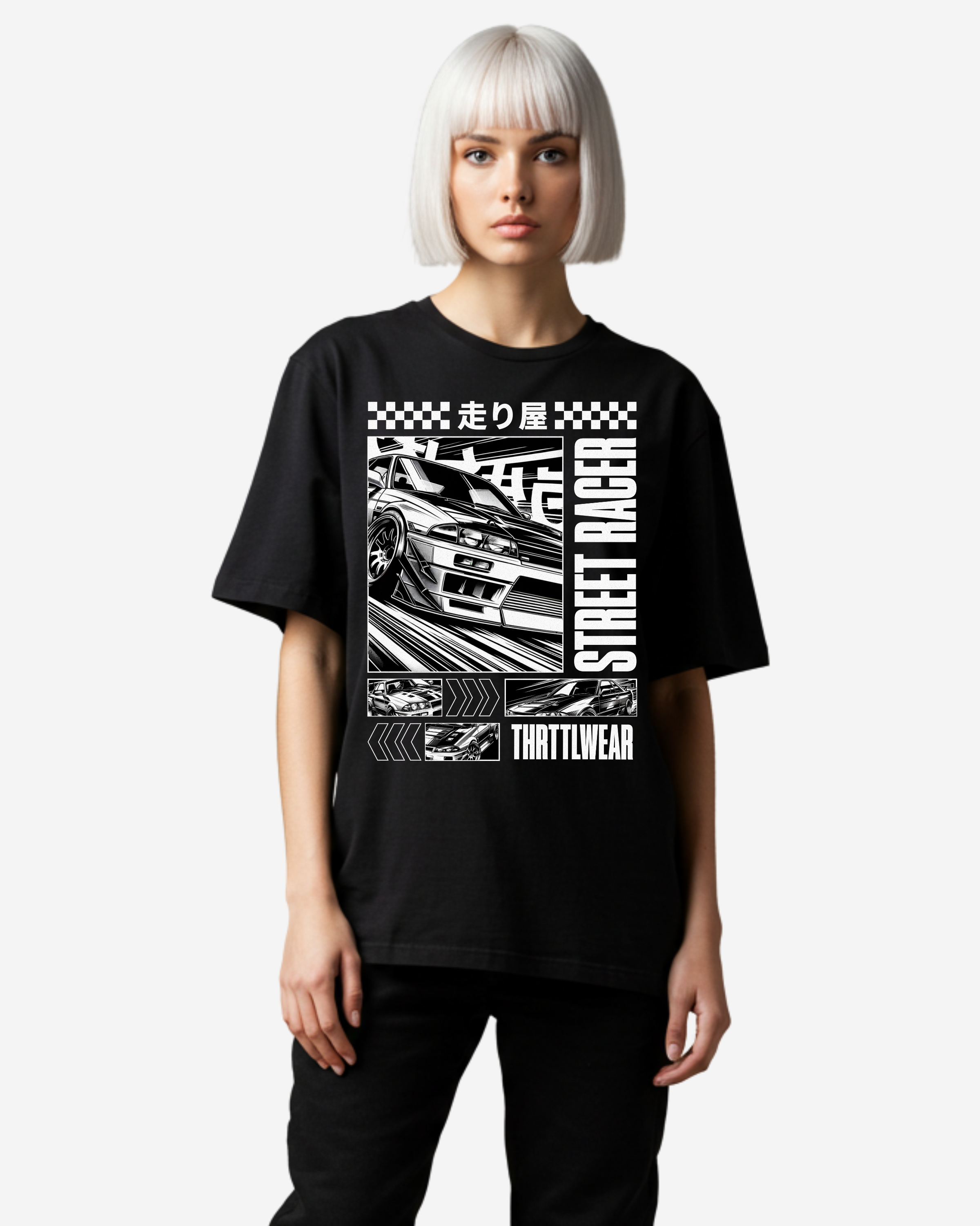 Street Racer Japan Oversized T-Shirt