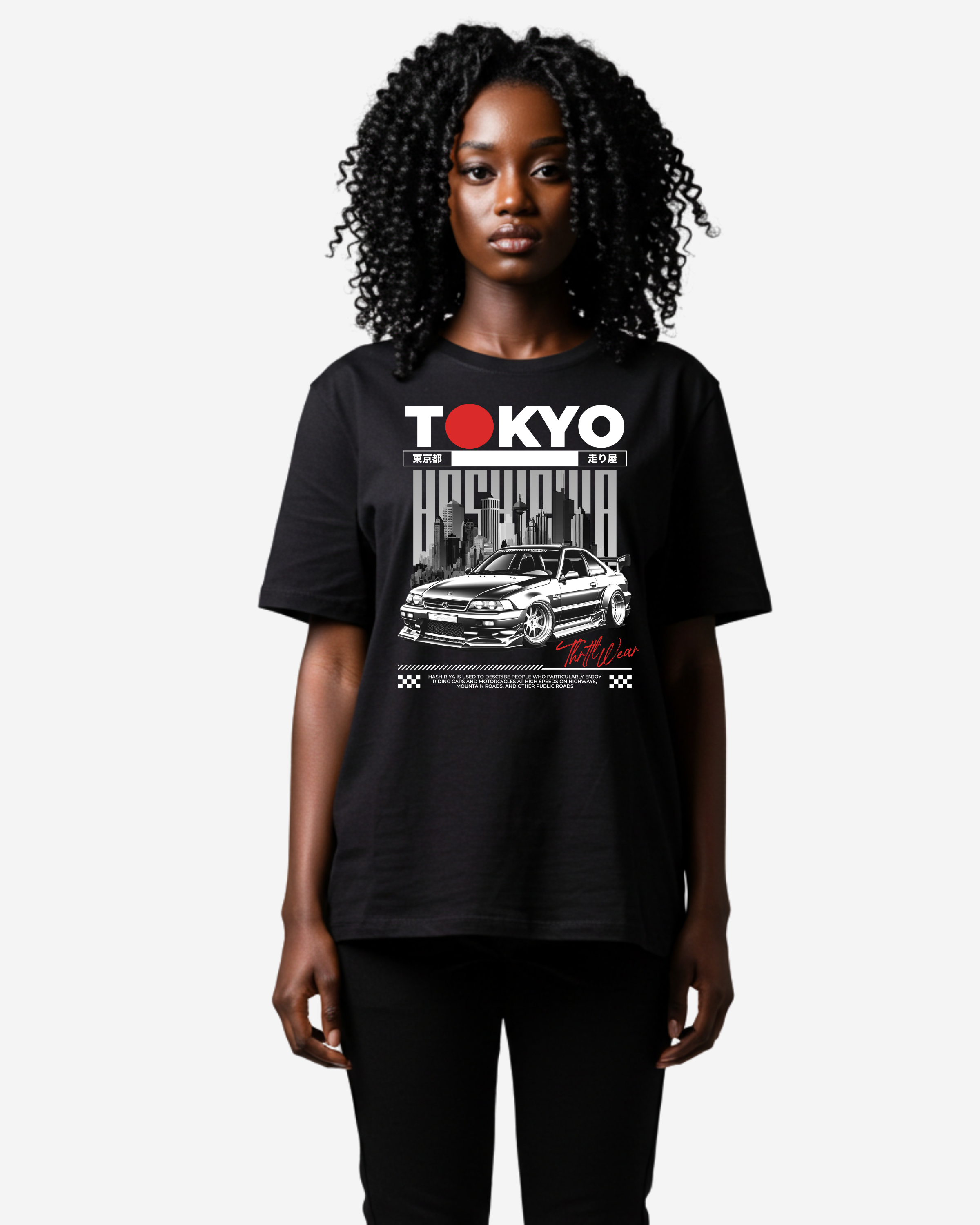 Tokyo Street Racing Oversized T-Shirt