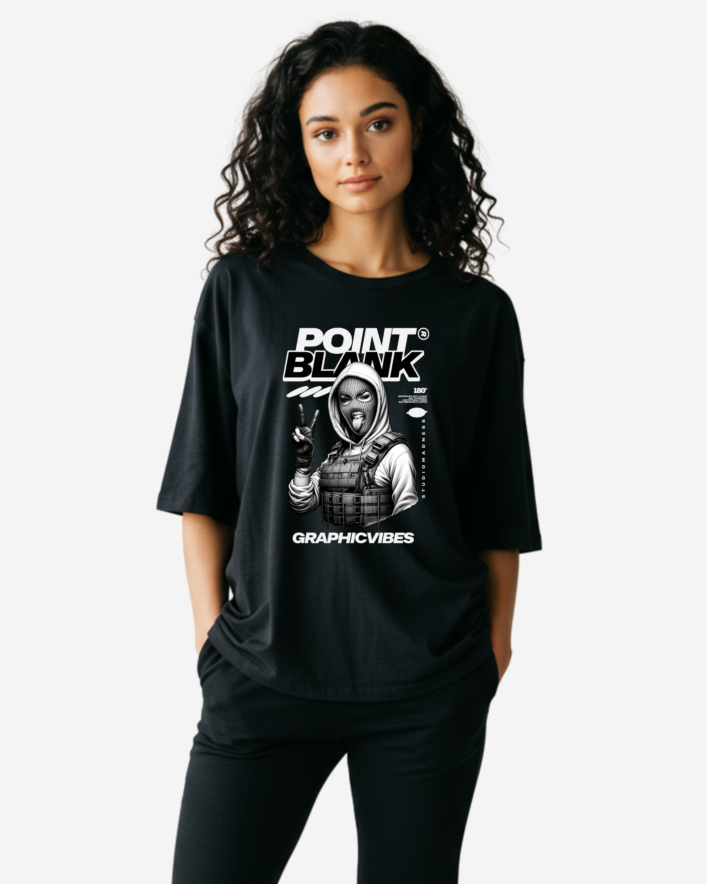 Point Blank Women's Oversized T-Shirt