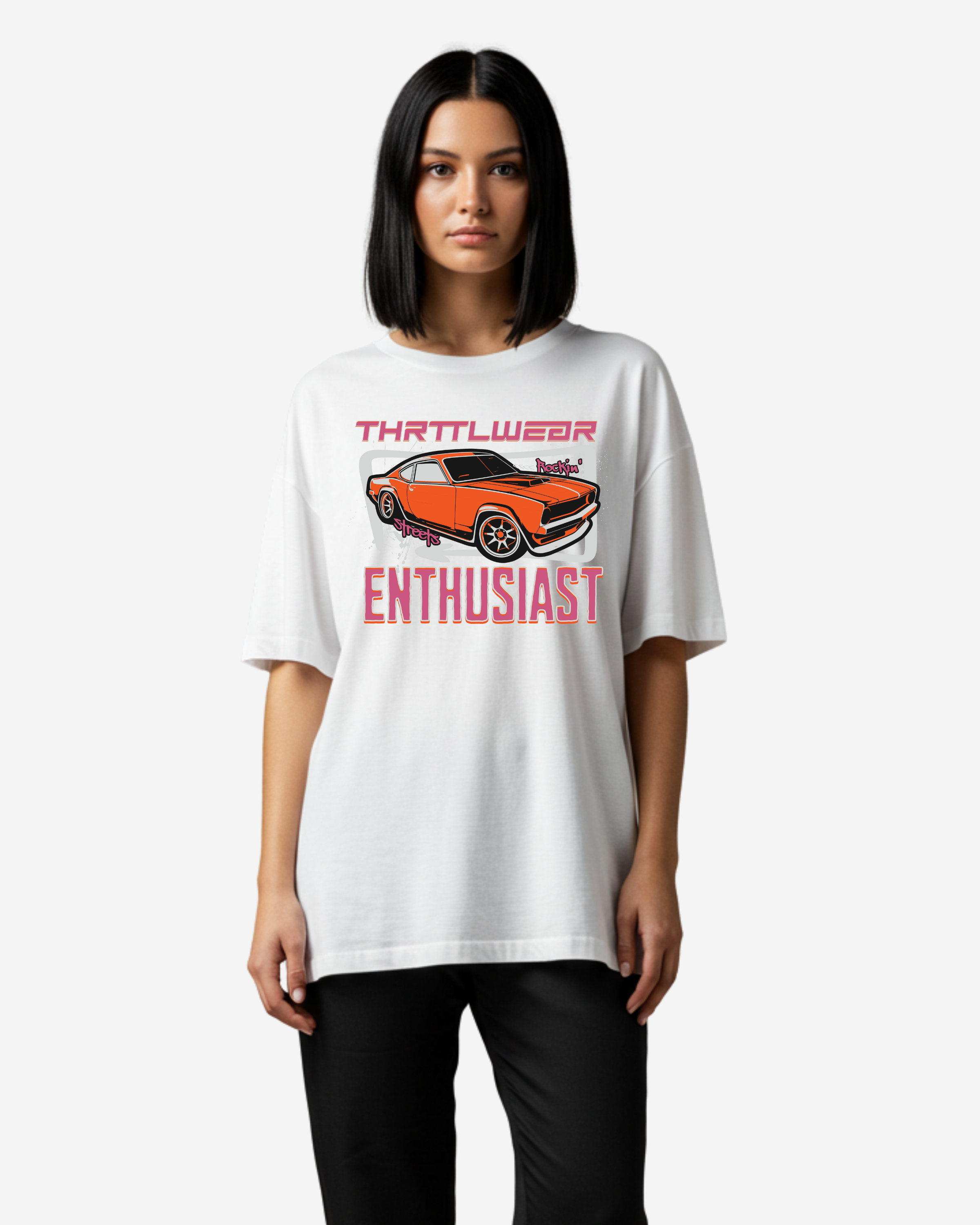 Car Enthusiast Oversized T-Shirt