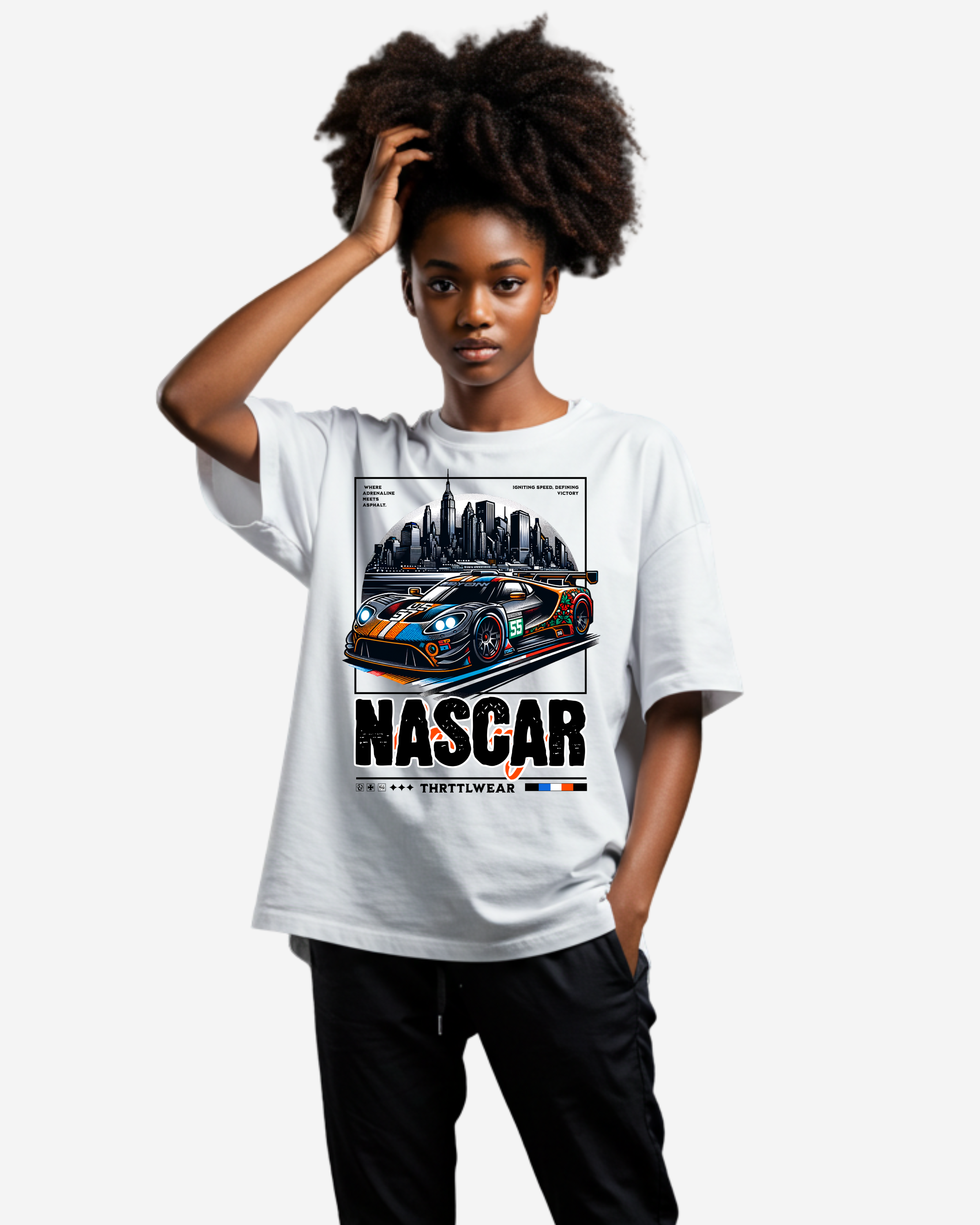 Nascar Racing Oversized T-Shirt