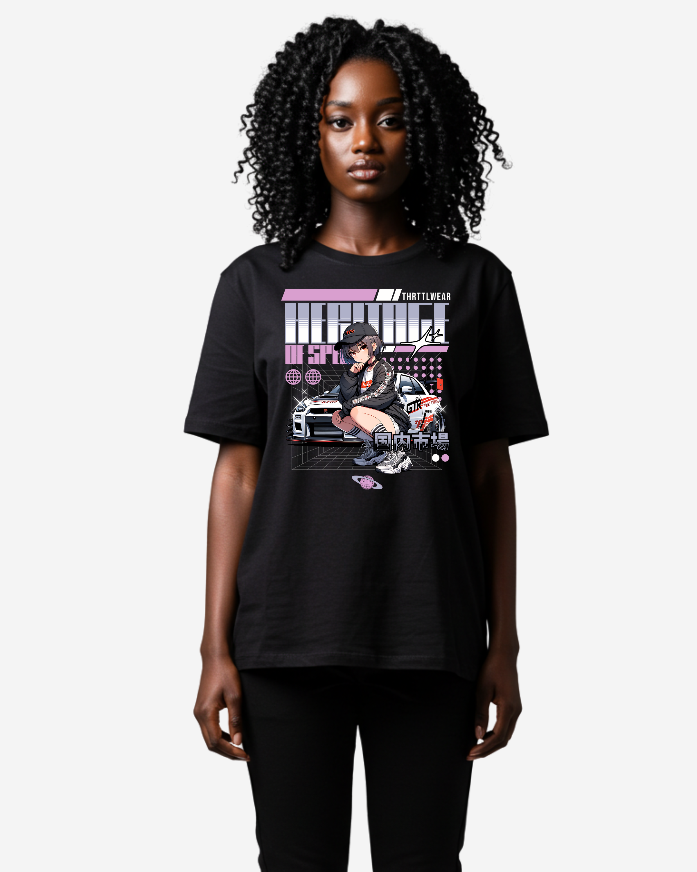 Heritage Of Speed Oversized T-Shirt