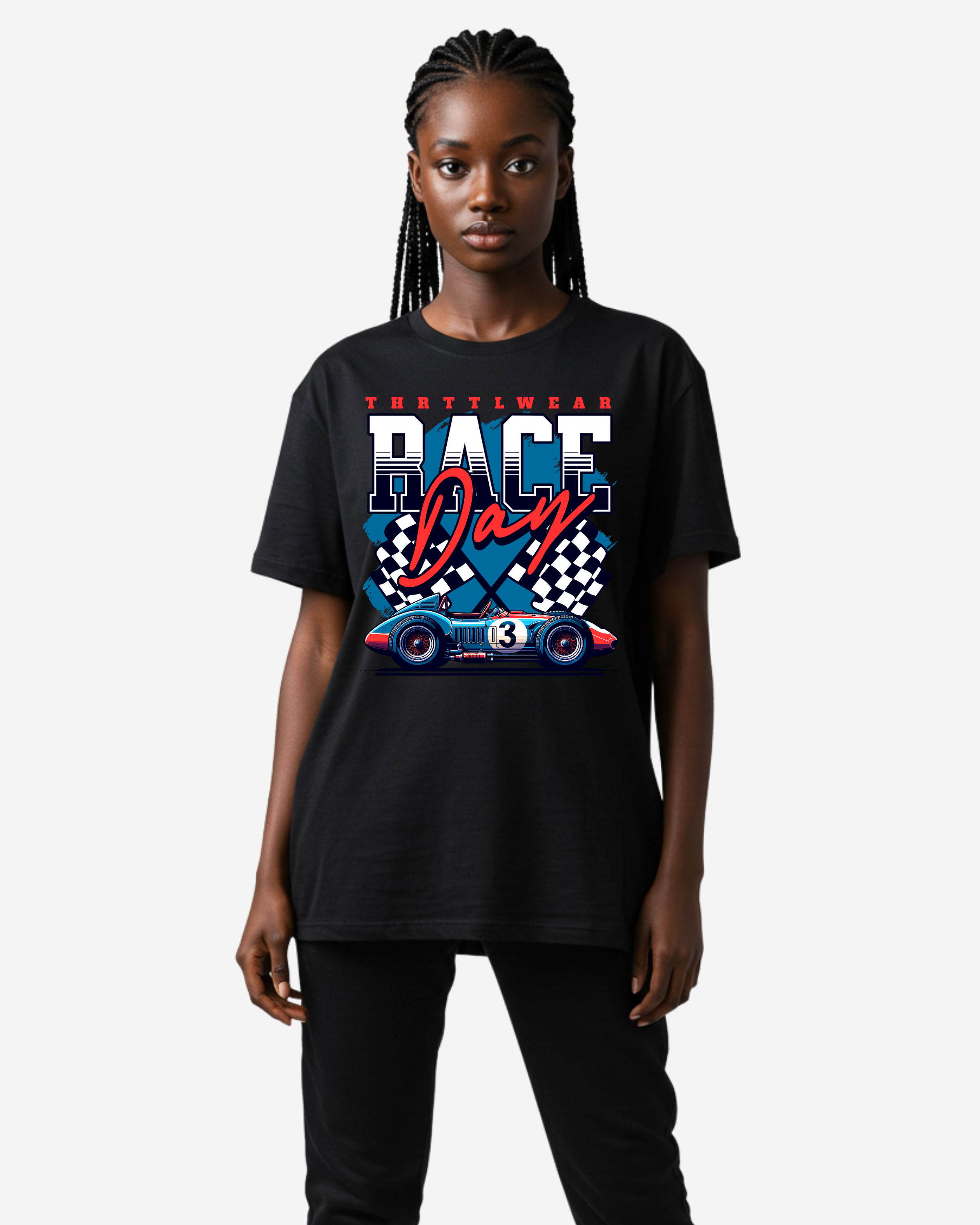 Race Day Oversized T-Shirt
