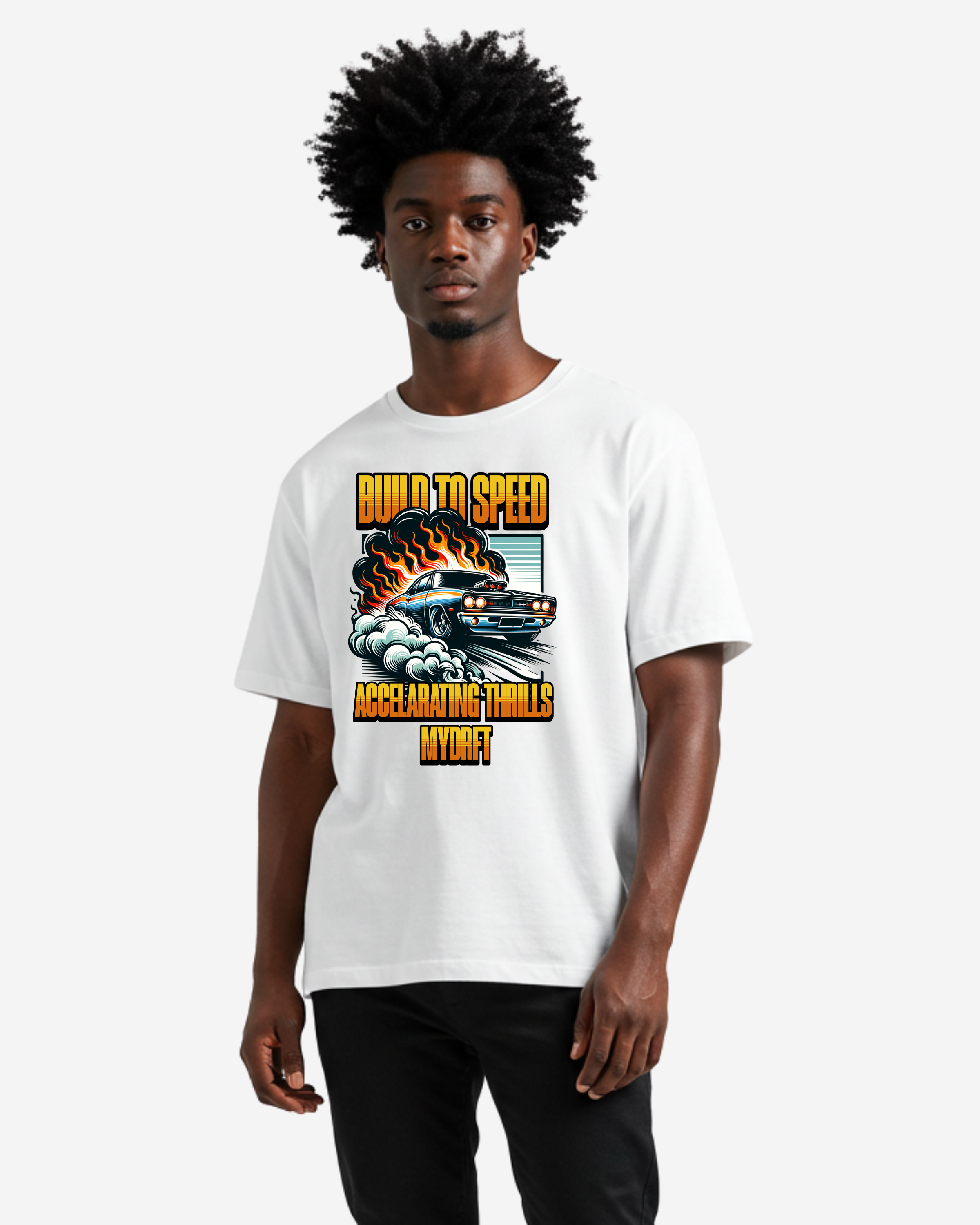 Build To Speed Oversized T-Shirt