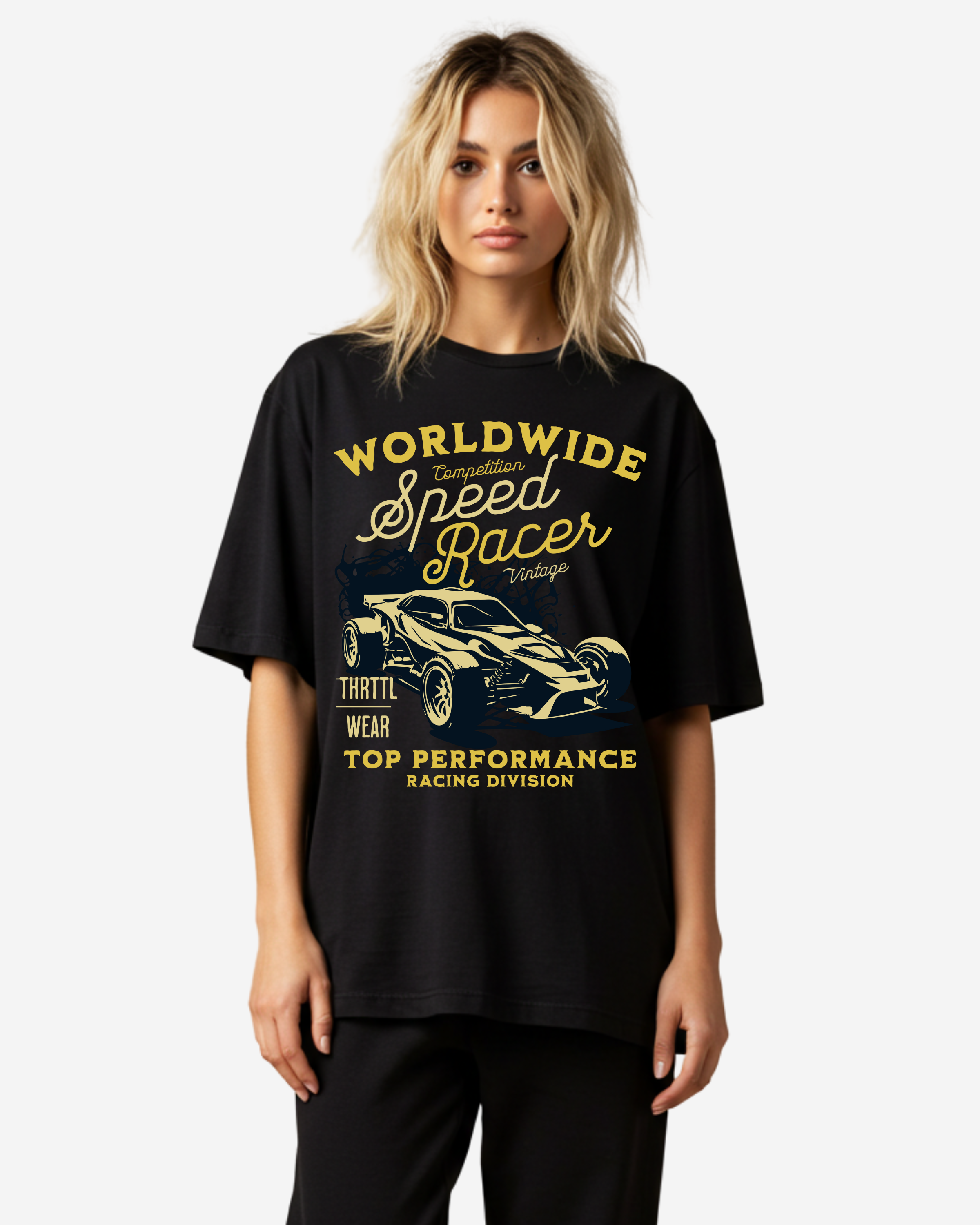 Worldwide Speed Racer Oversized T-Shirt