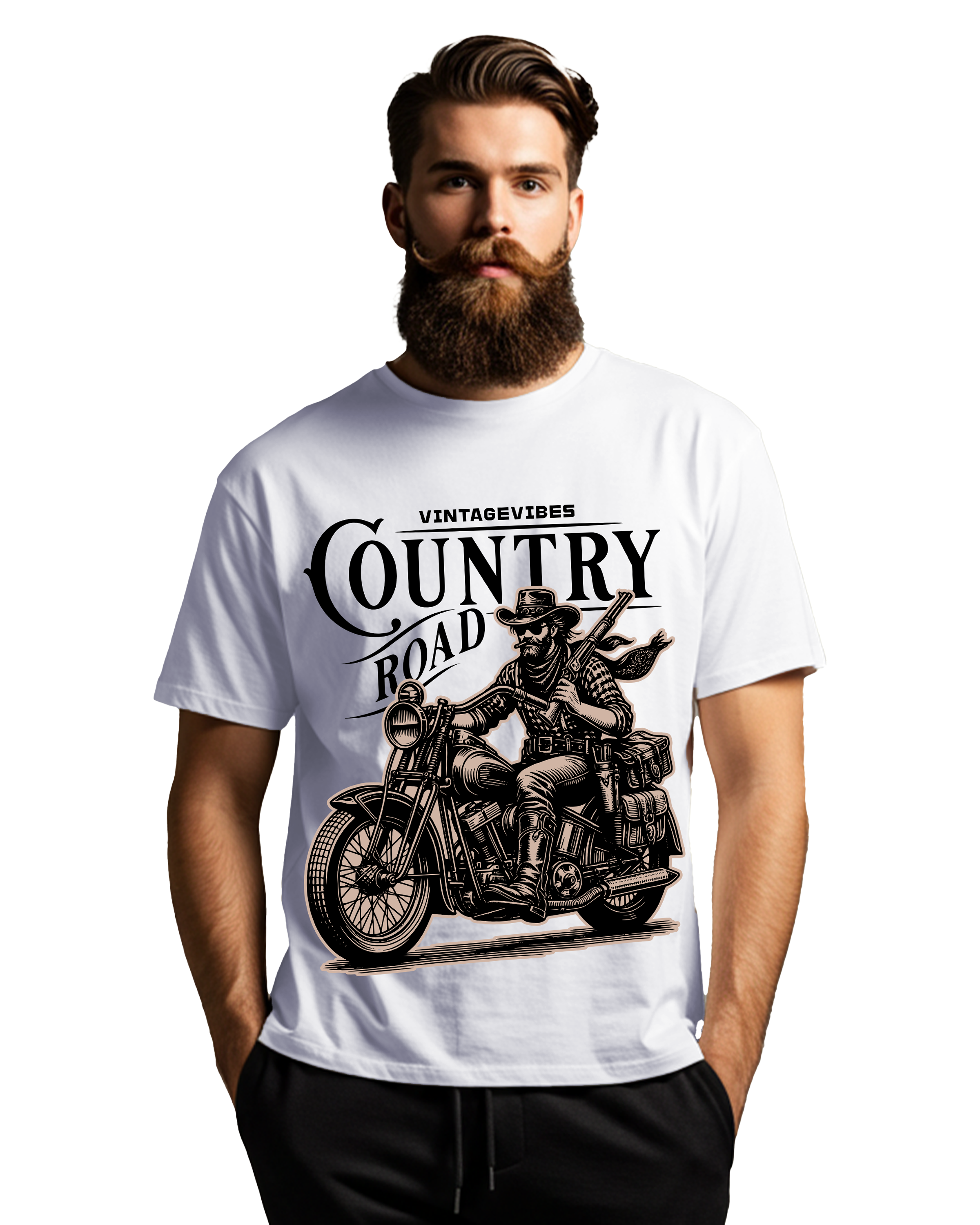 Country Road Men's Oversized T-Shirt