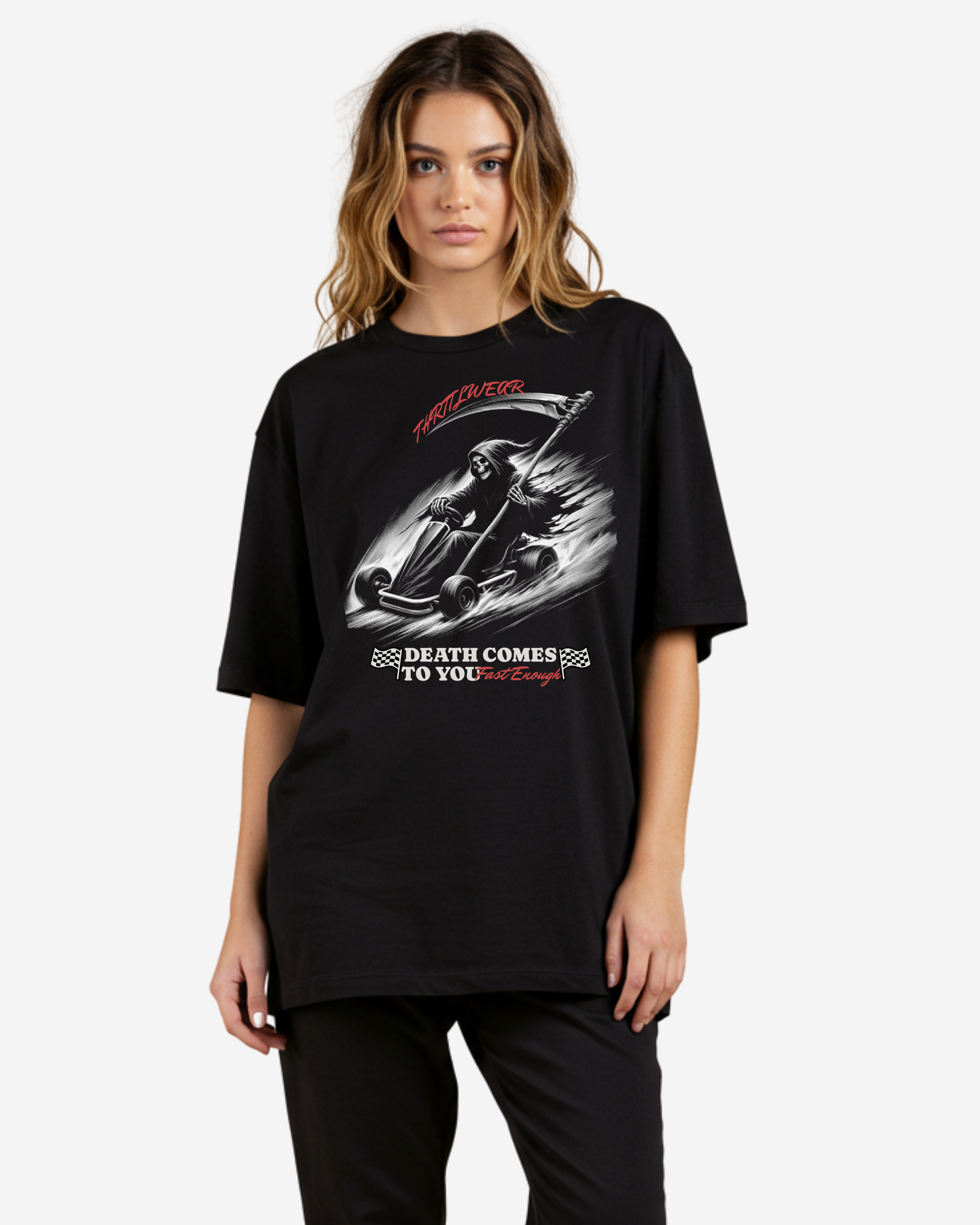 Grim Reaper Oversized T-Shirt
