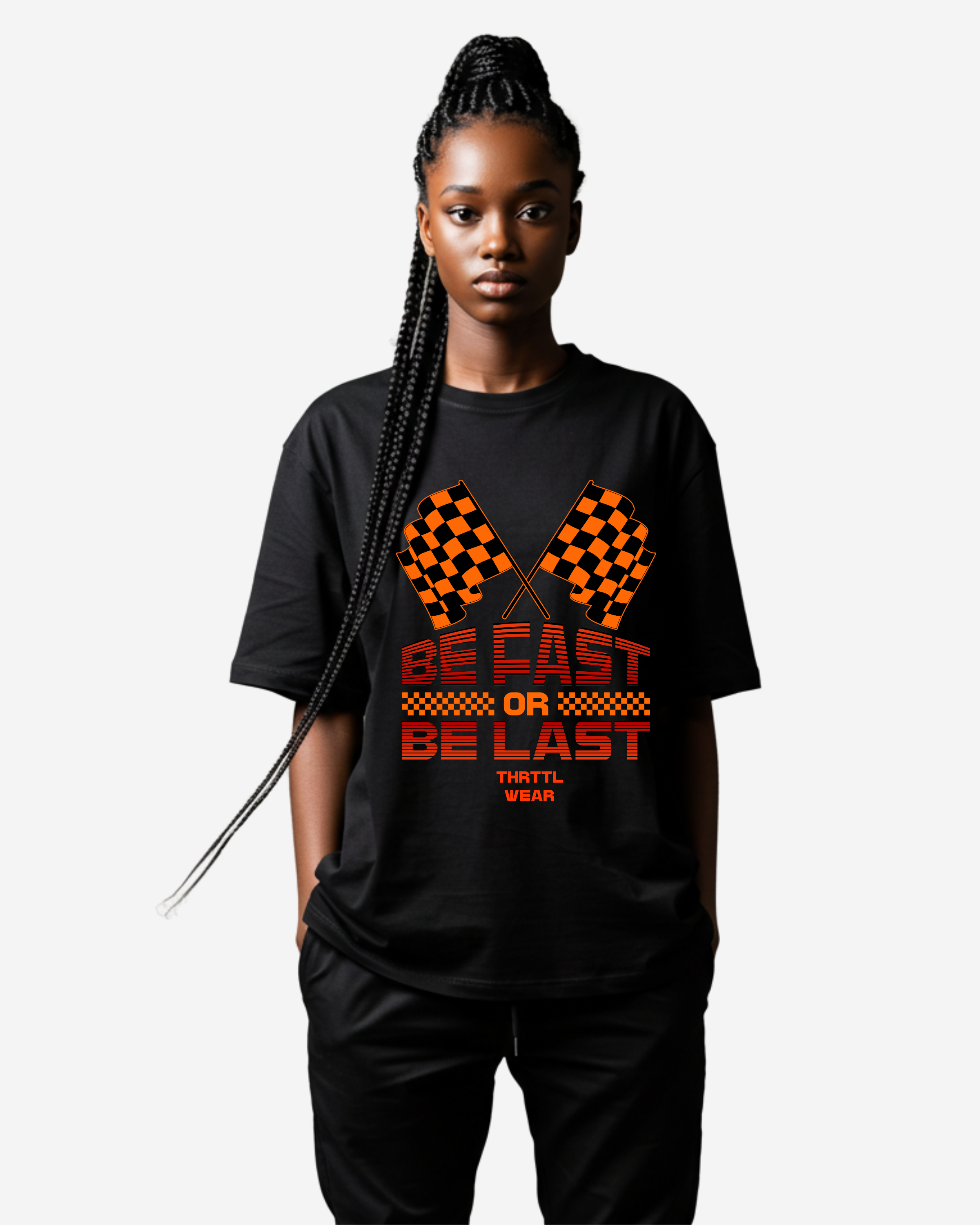 Be fast or be last Oversized T-Shirt