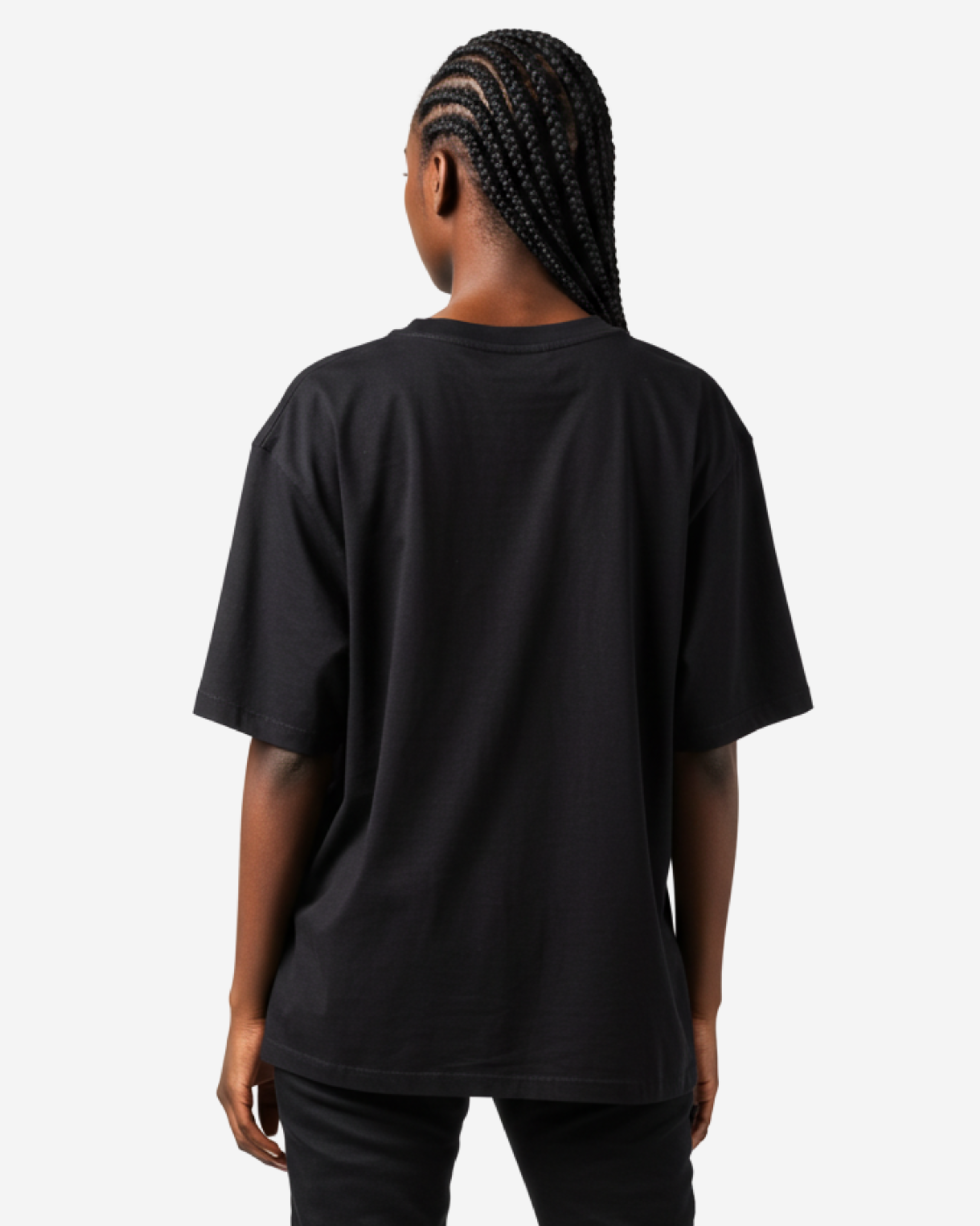 Drift Car Poster Design Oversized T-Shirt