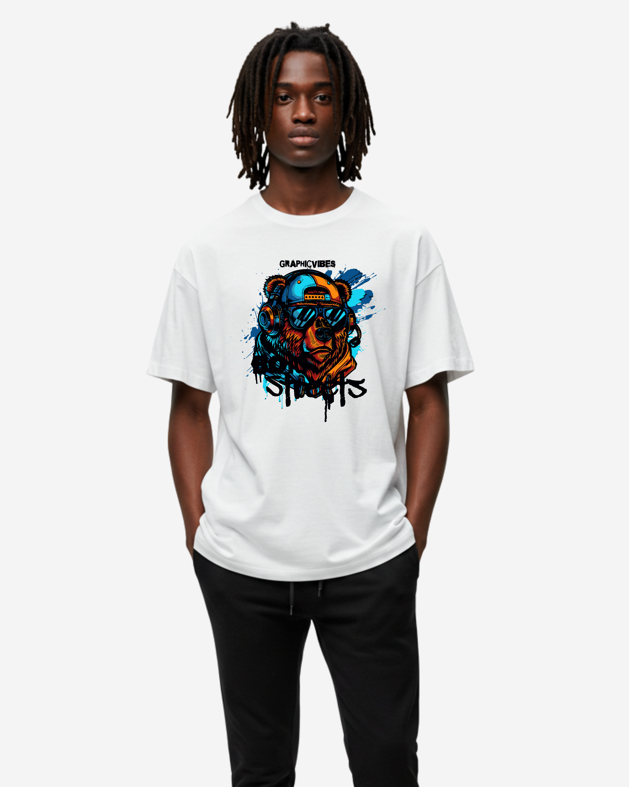 Urban Beats Men's Oversized T-Shirt