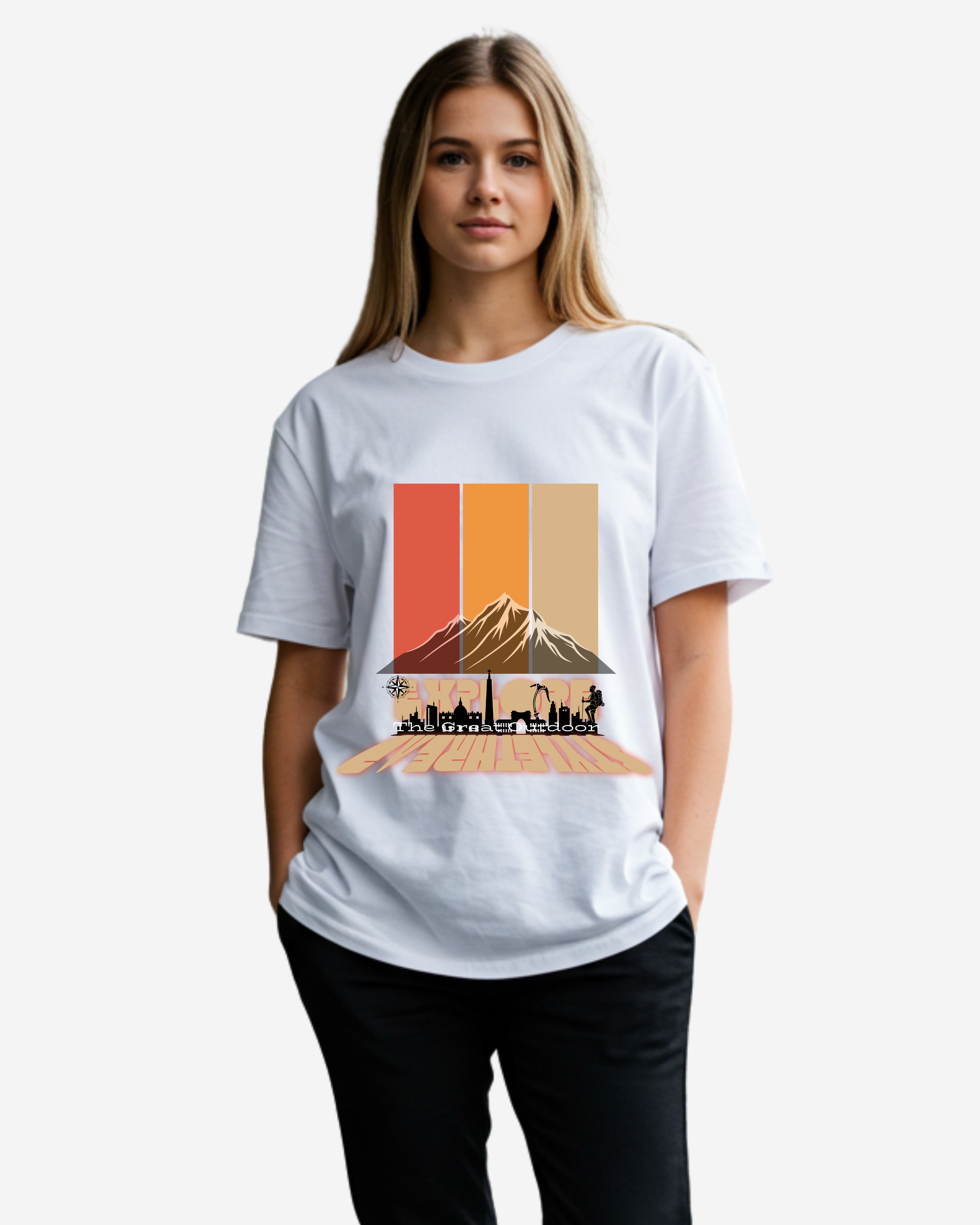 Explore Women's Oversized T-Shirt