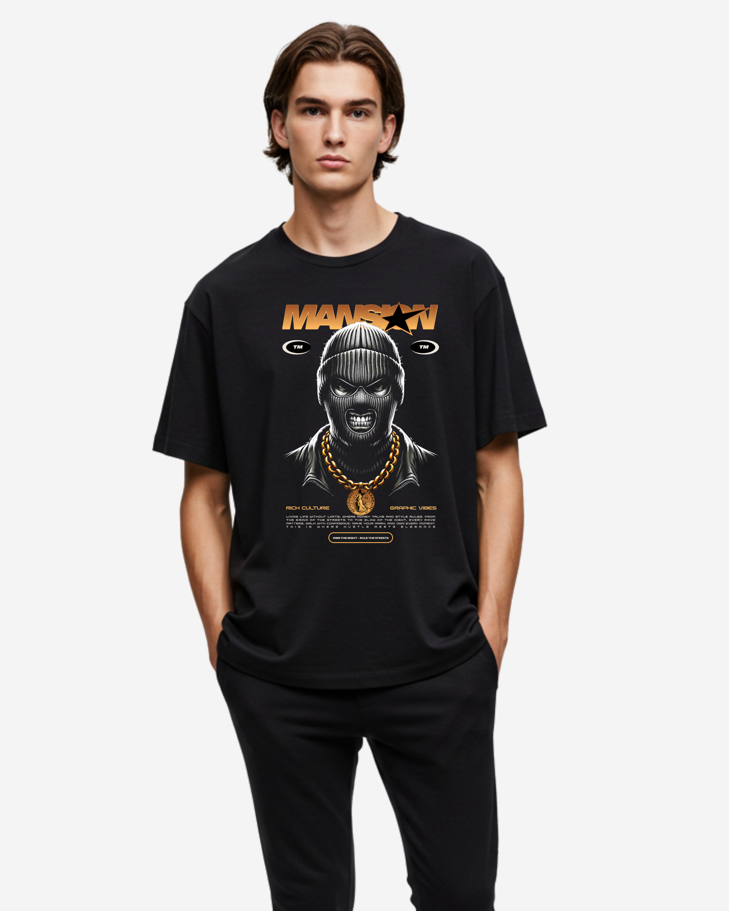 Mansion Men's Oversized T-Shirt
