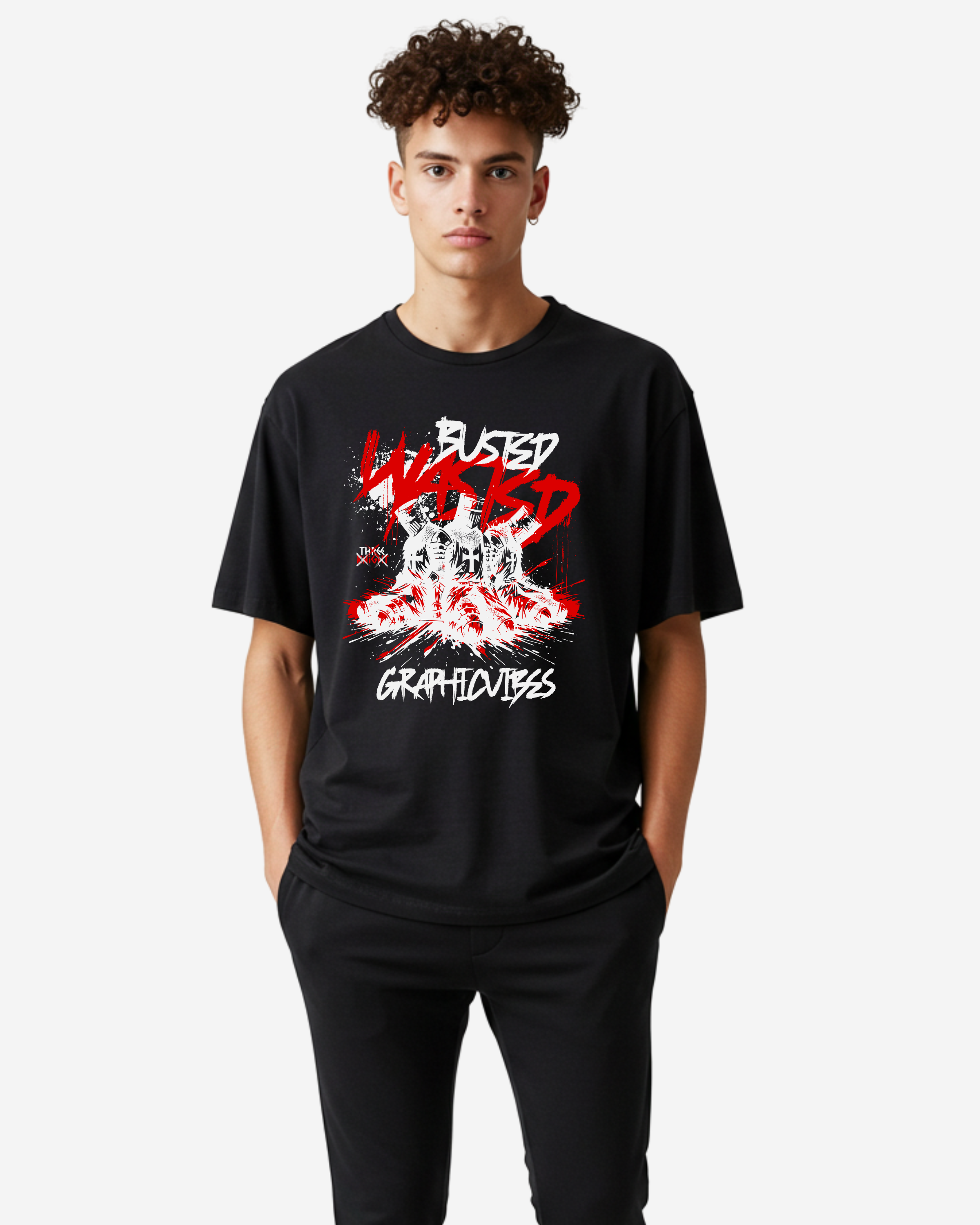 Wasted Men's Oversized T-Shirt