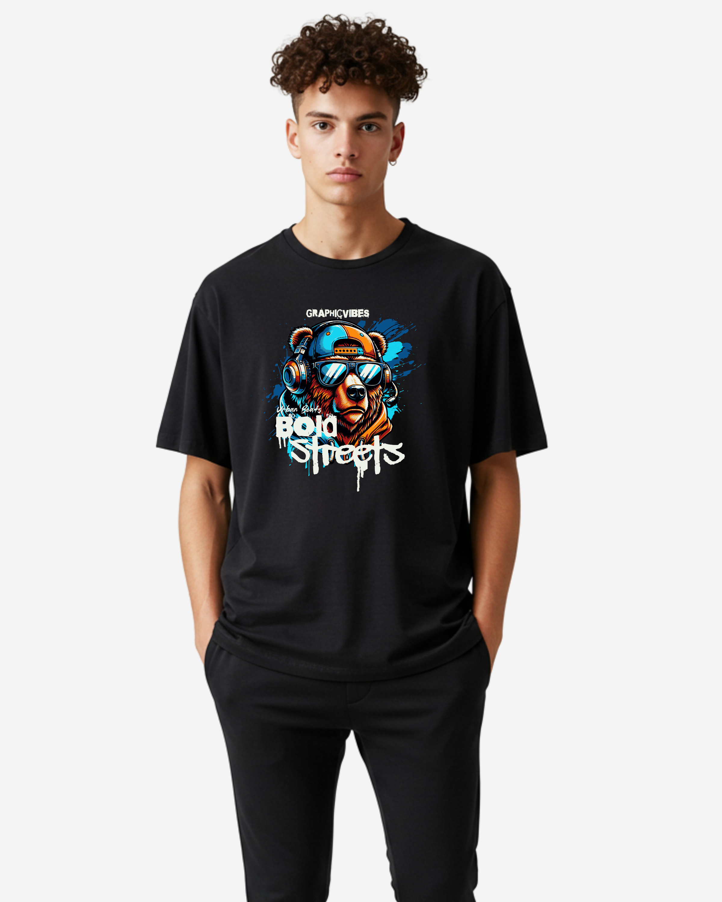 Urban Beats Men's Oversized T-Shirt