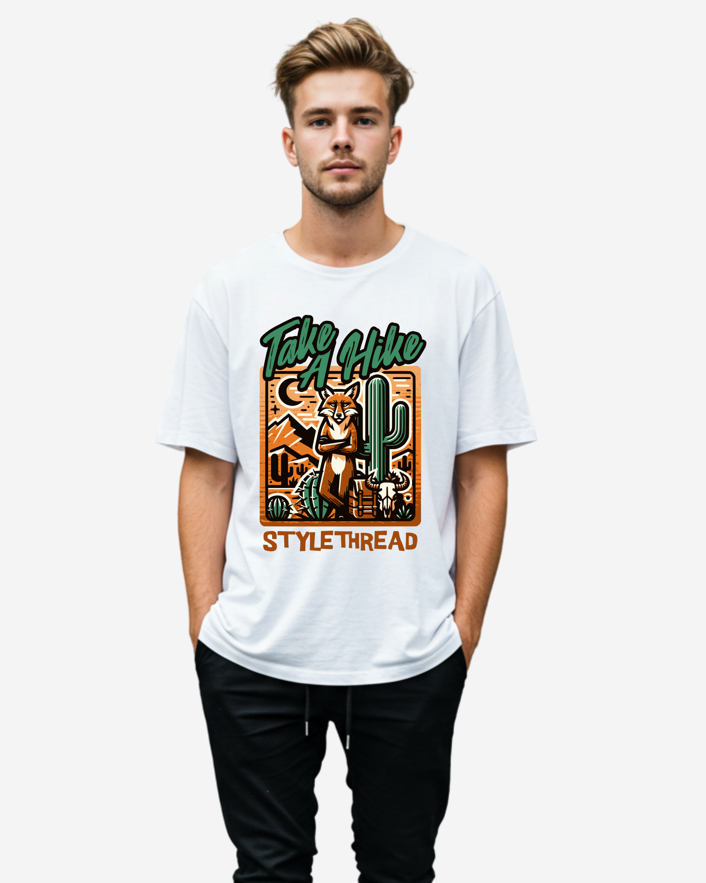 Take A Hike Men's Oversized T-Shirt