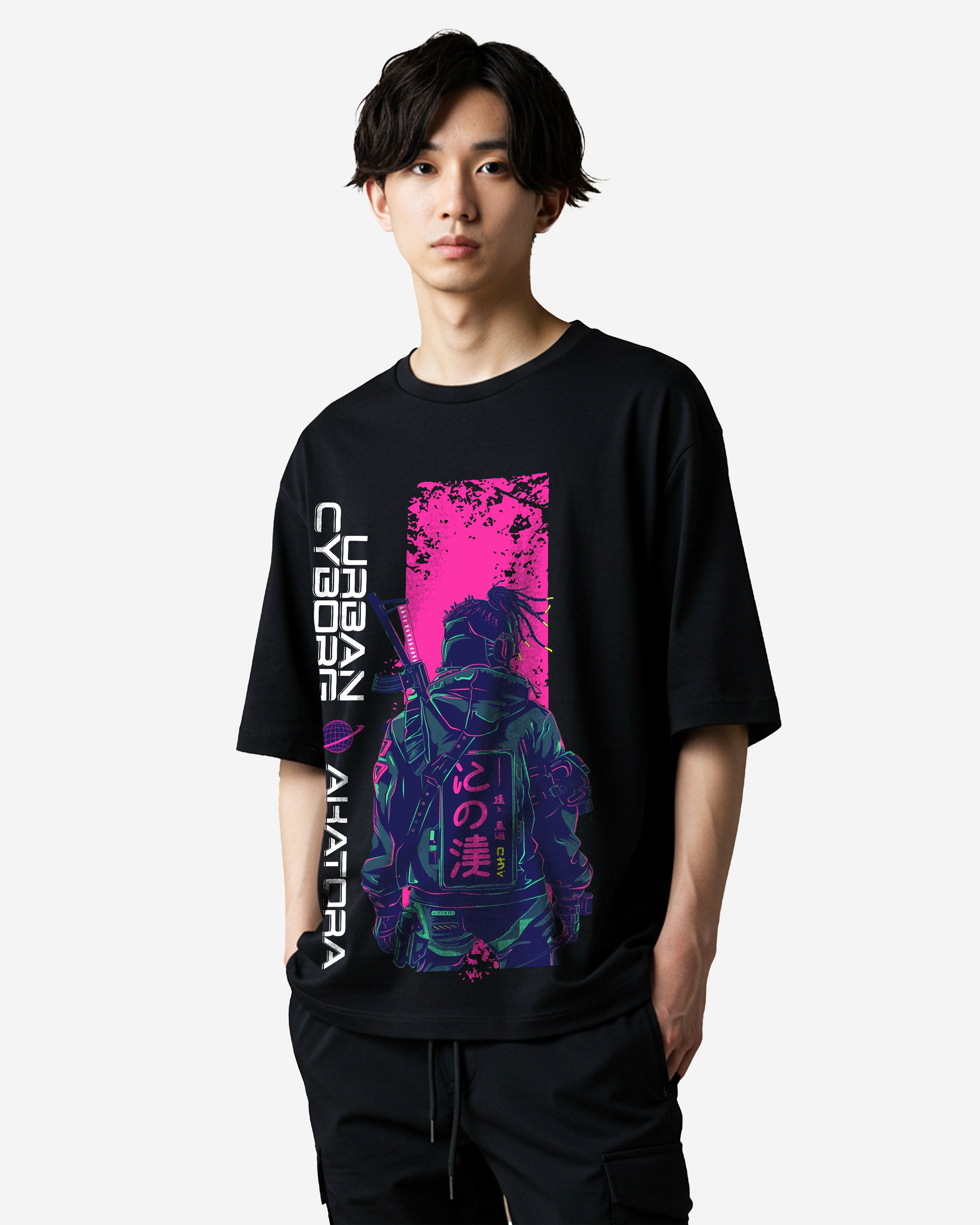 Urban Cyborg Oversized T-Shirts
