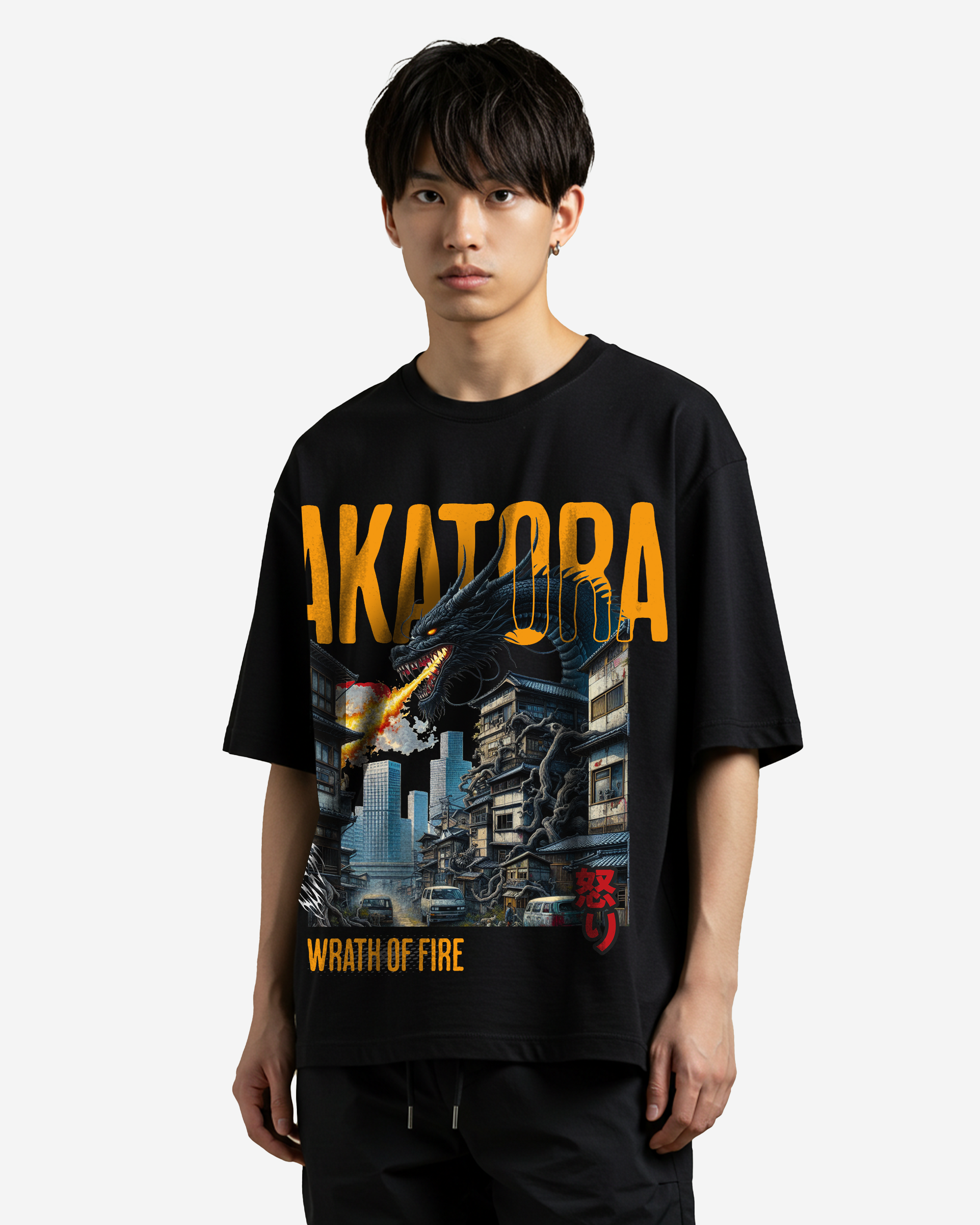 Rage of Tokyo Oversized T-Shirts