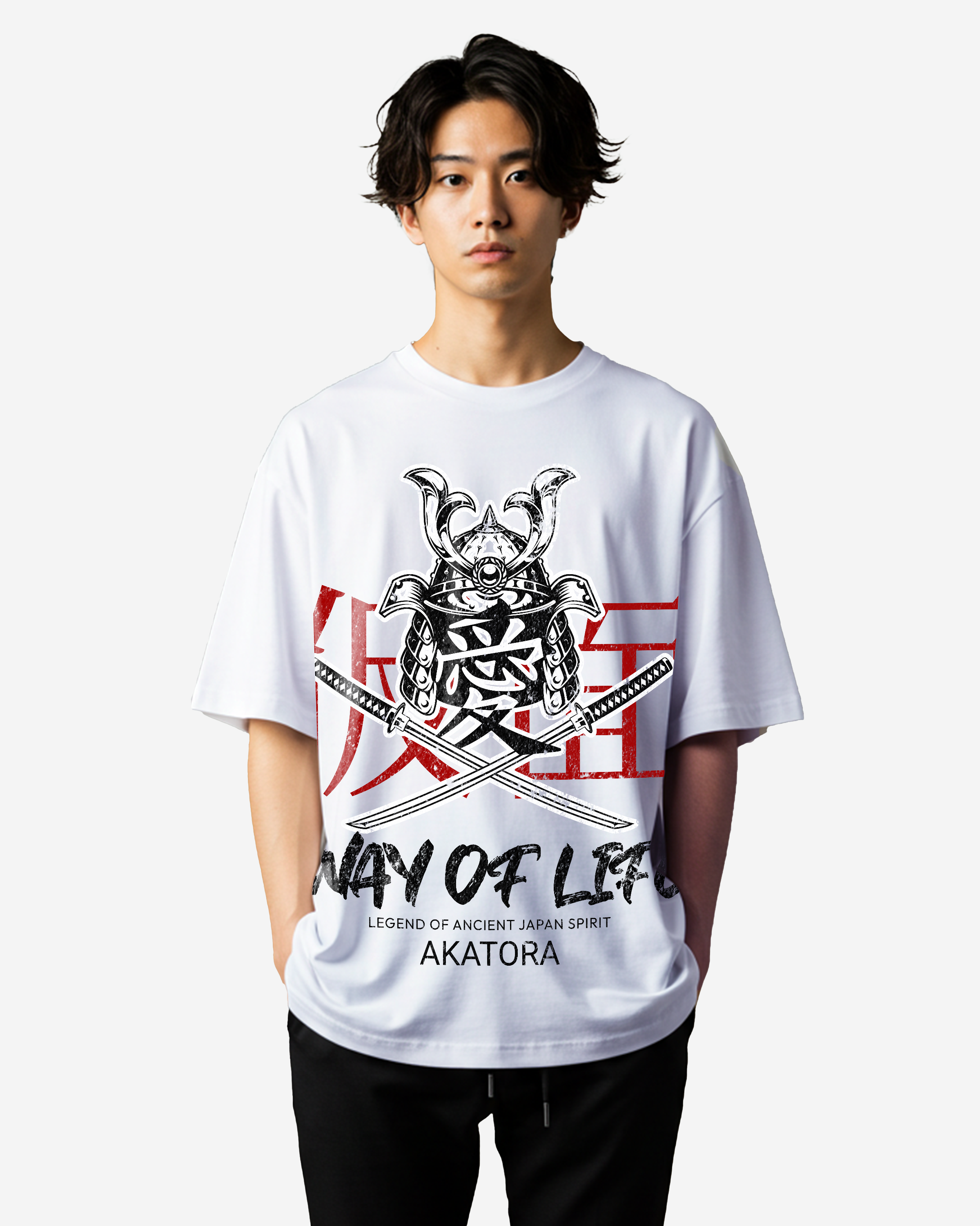 Samurai Oversized T-Shirts