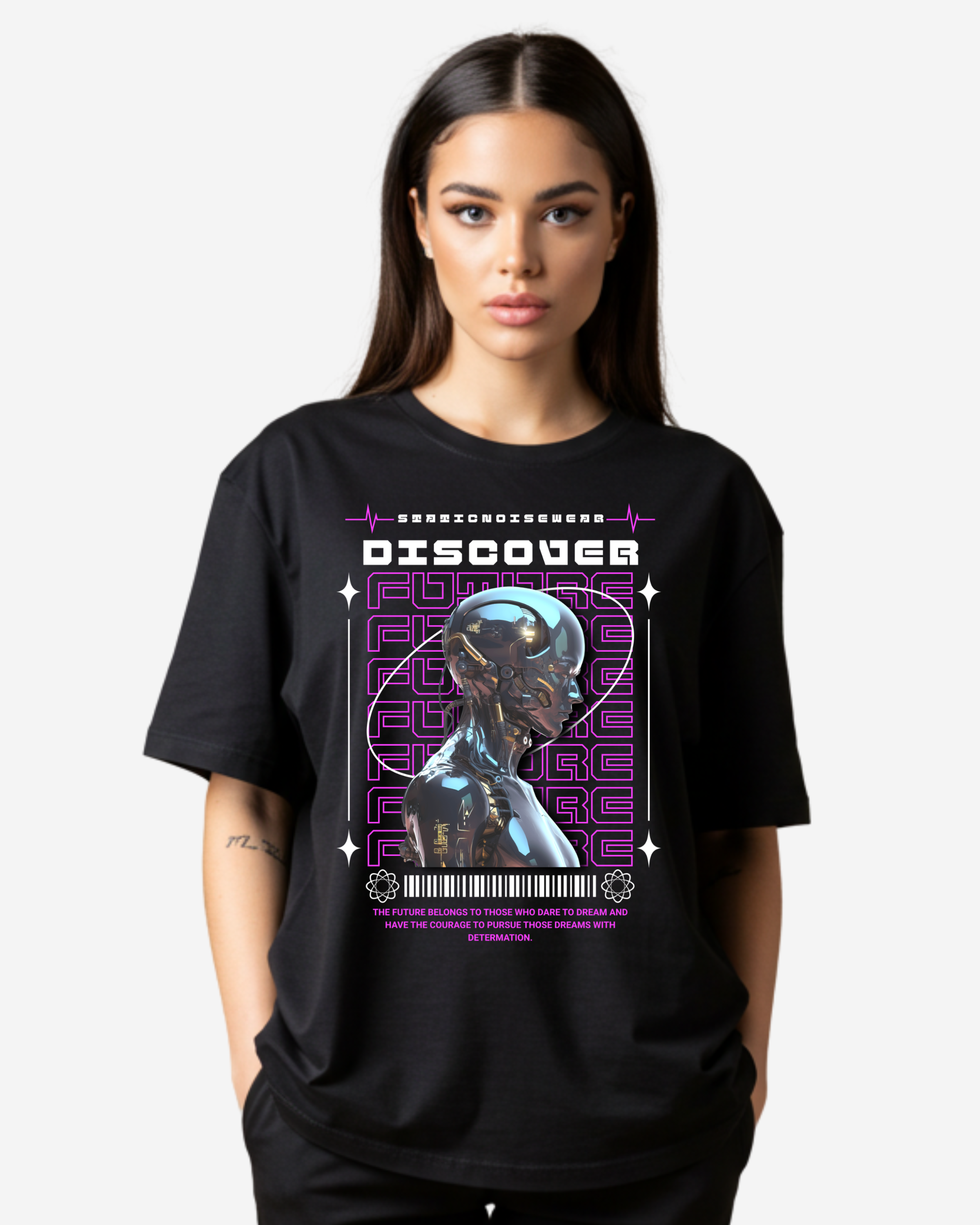 Discover Future Women's Oversized T-Shirt