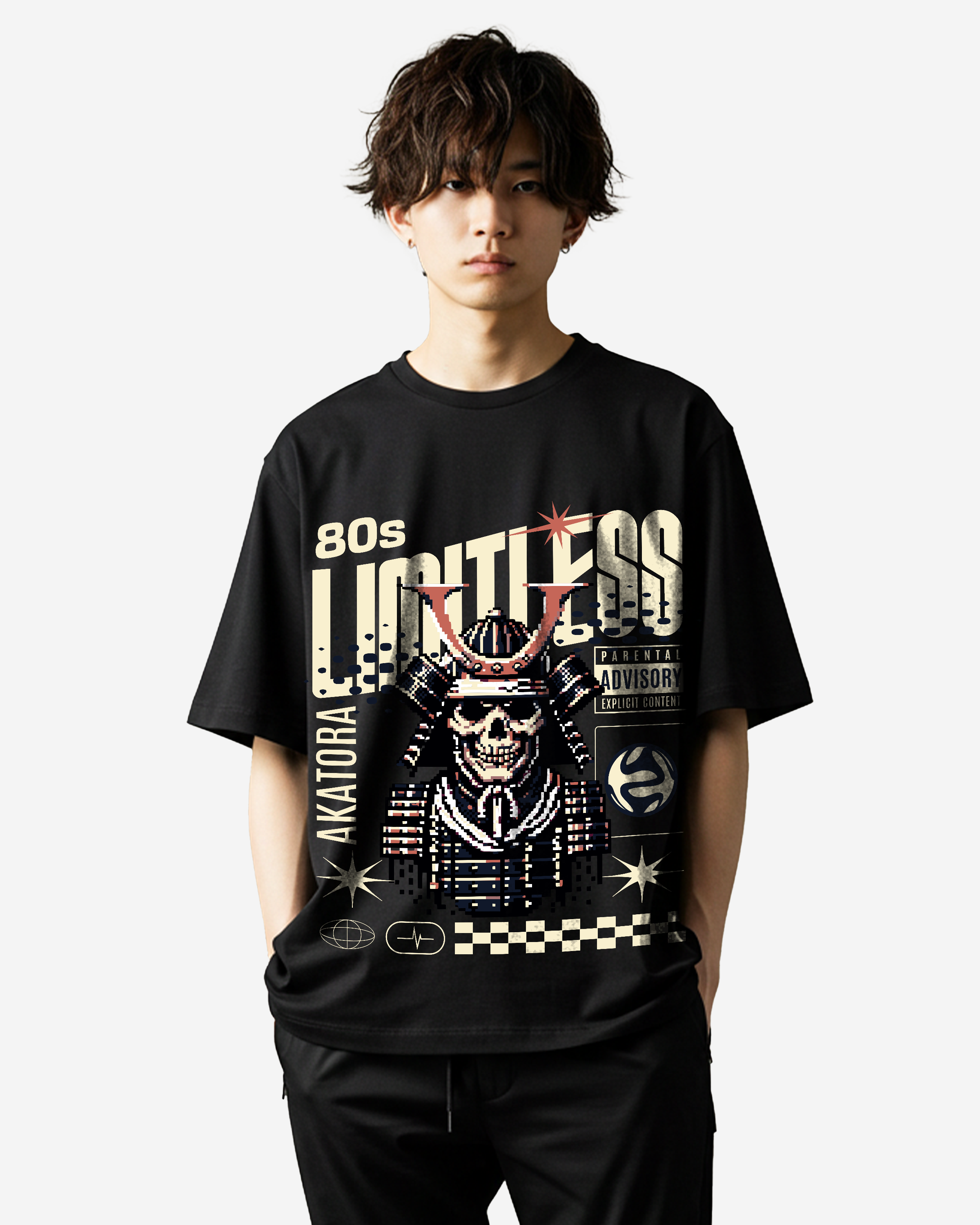 80s Limitless Oversized T-Shirts