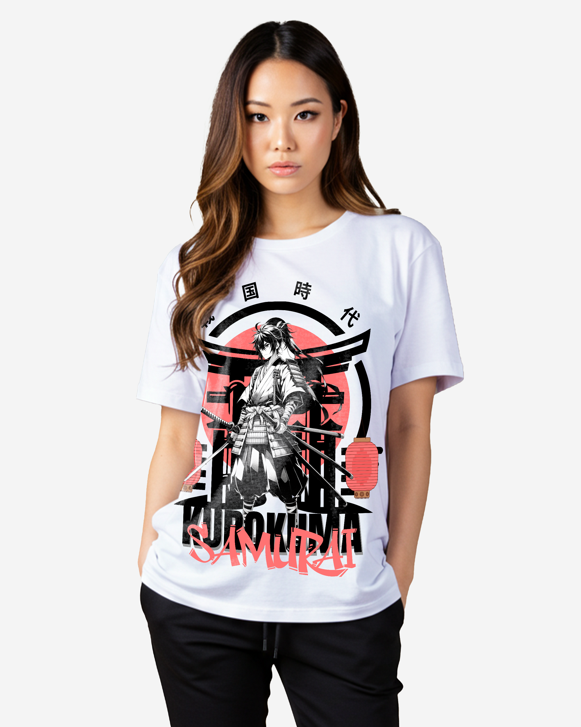 Commander Samurai Oversized T-Shirt