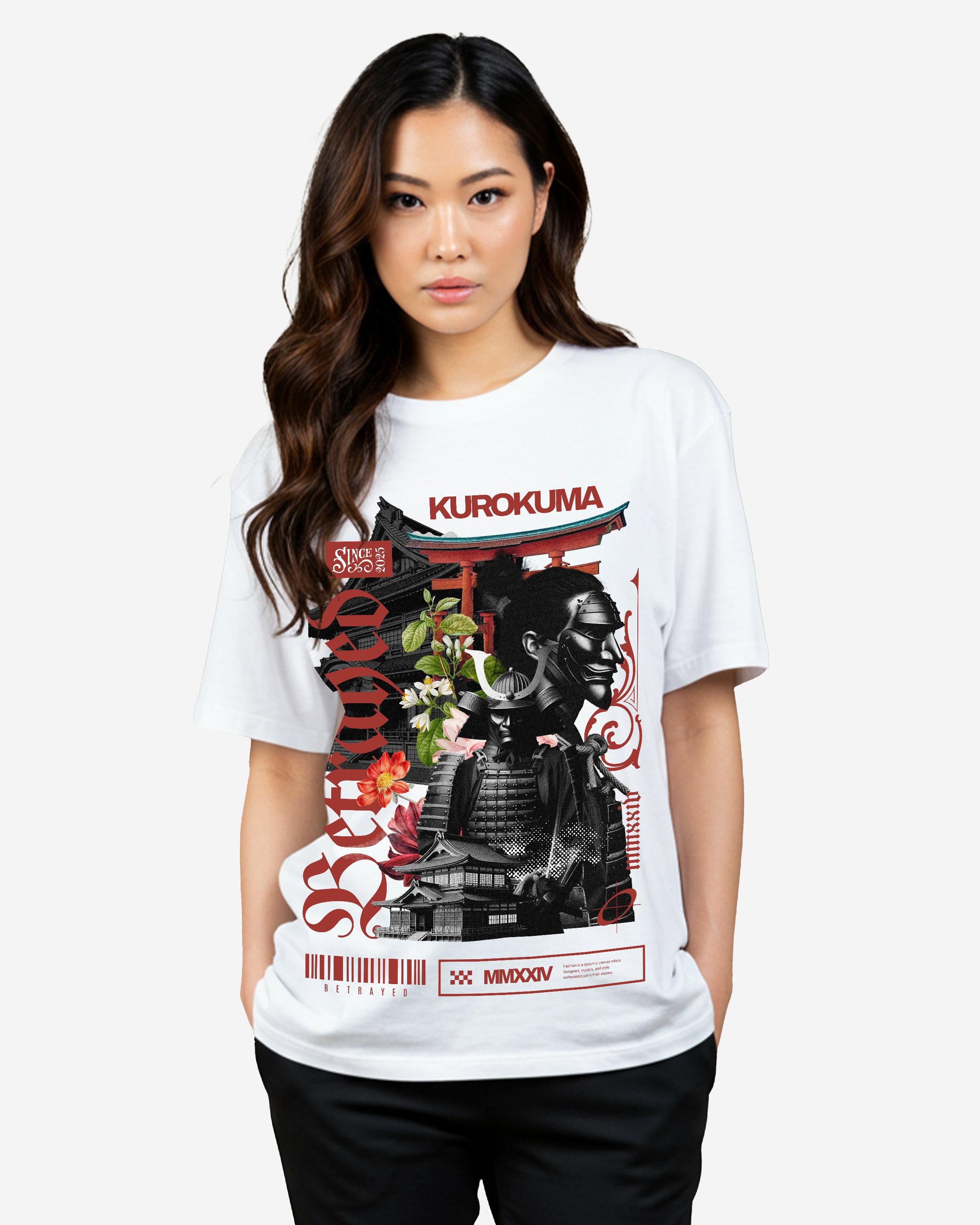 Betrayed Samurai Oversized T-Shirt