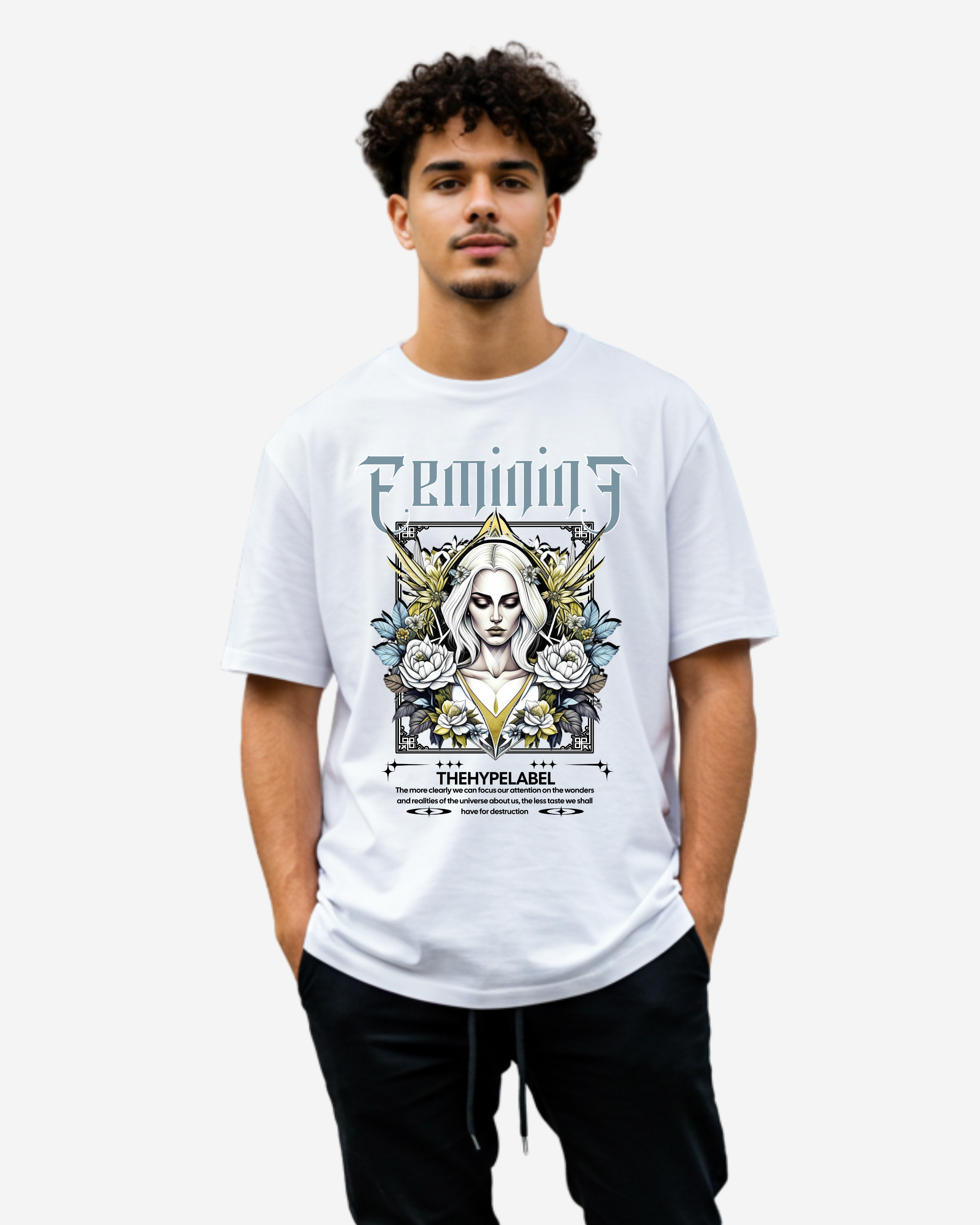 Feminin Men's Oversized T-Shirt