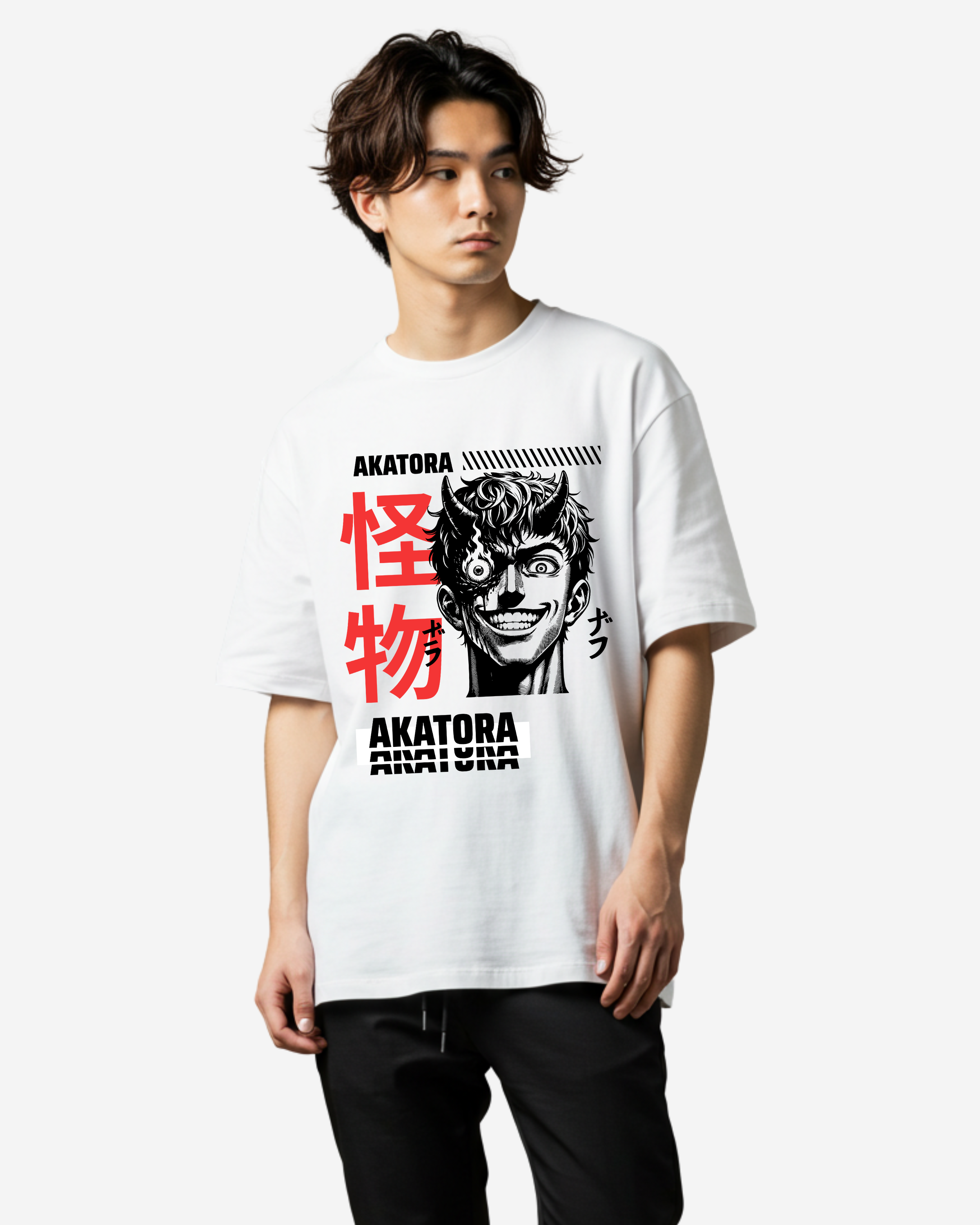 Anime Gothic Oversized T-Shirts