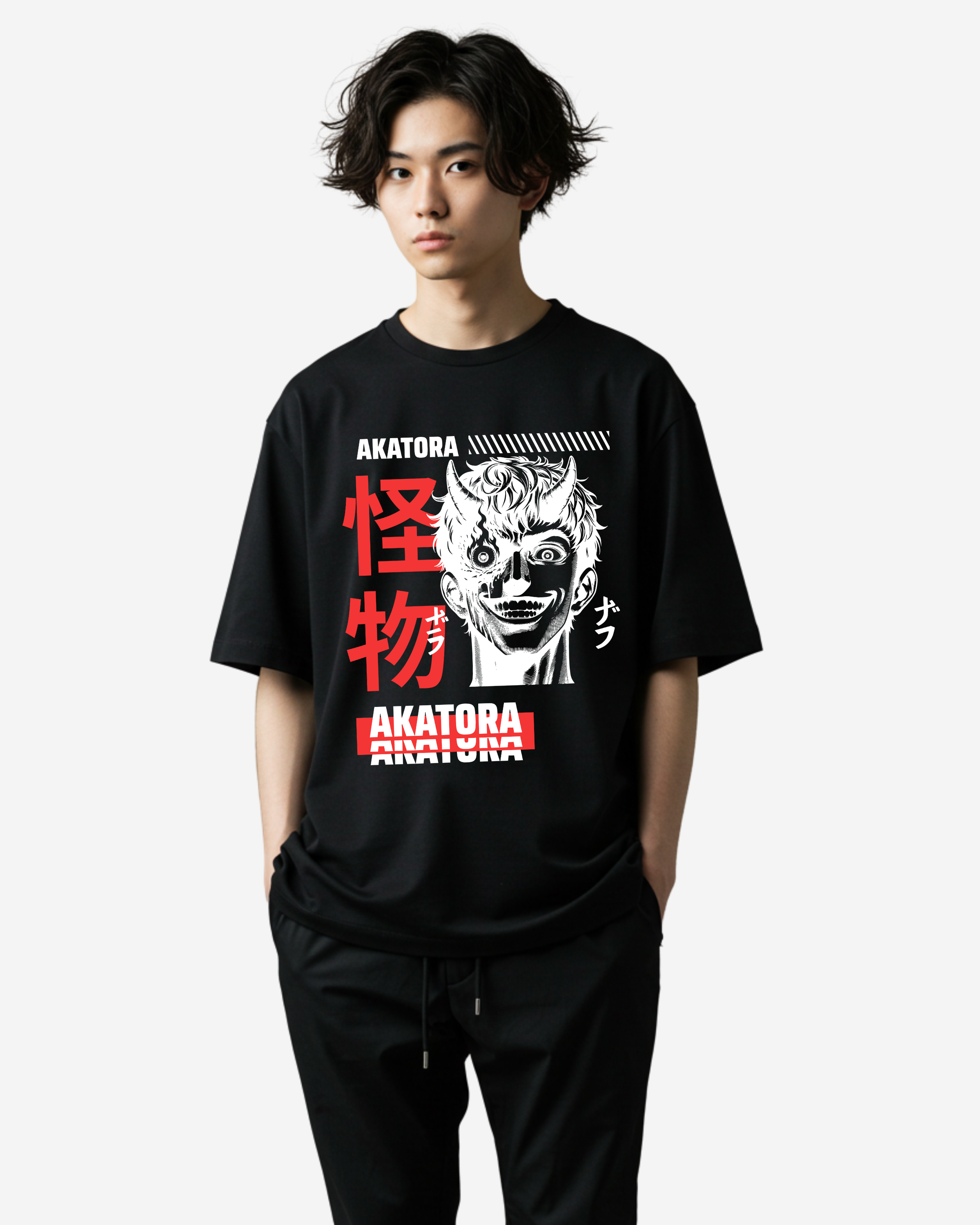 Anime Gothic Oversized T-Shirts