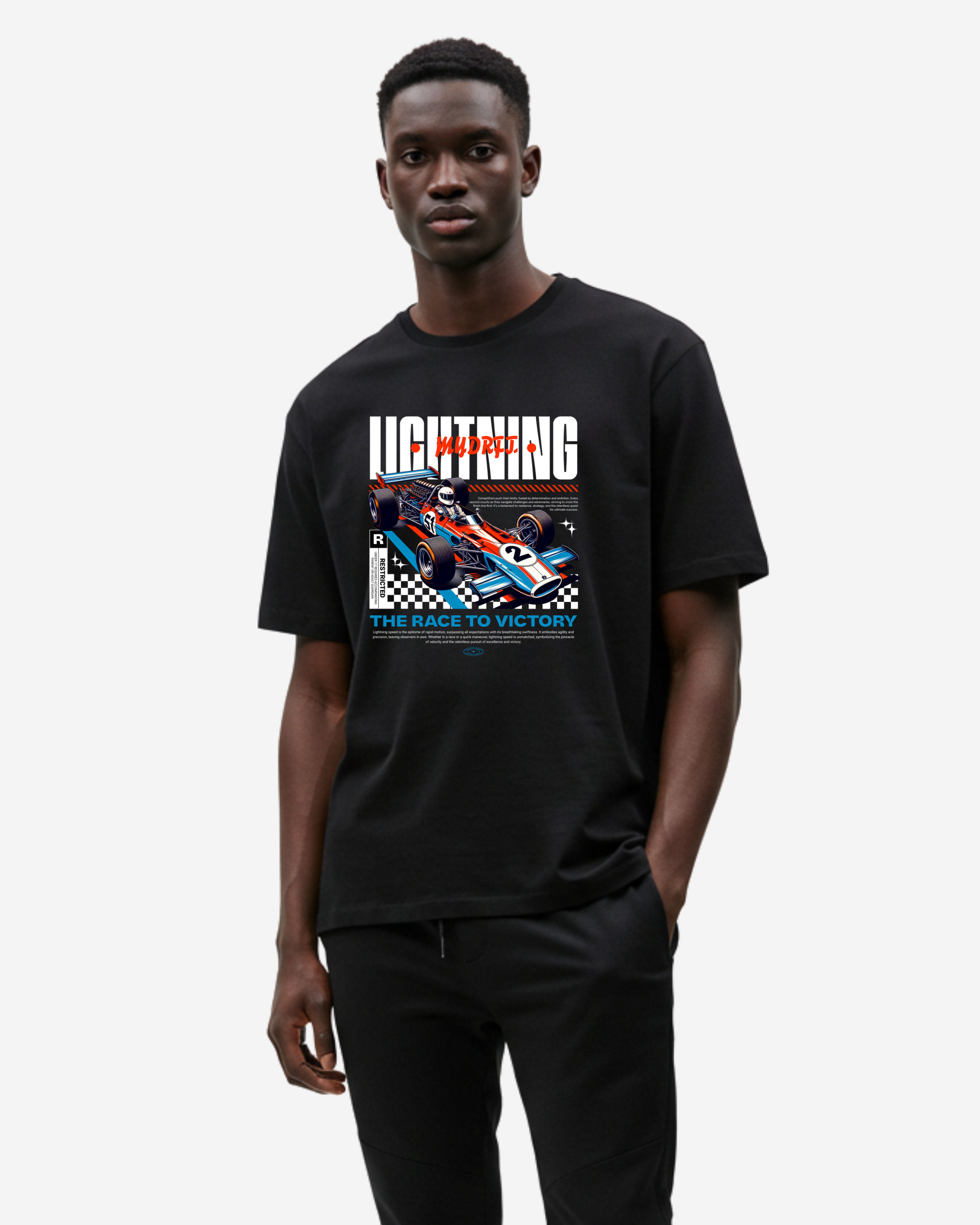 Lightning Speed Oversized T-Shirt
