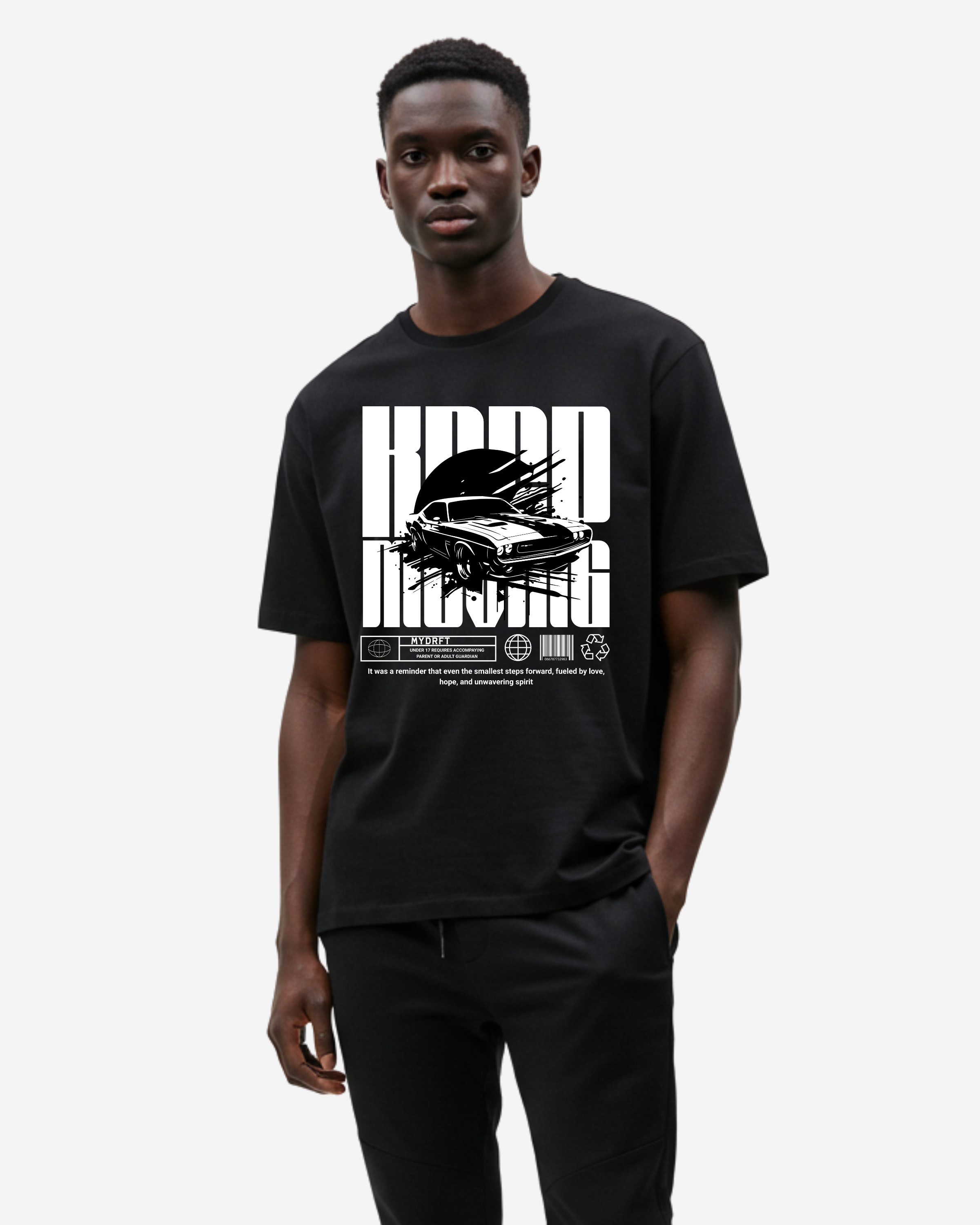 Keep Moving Oversized T-Shirt