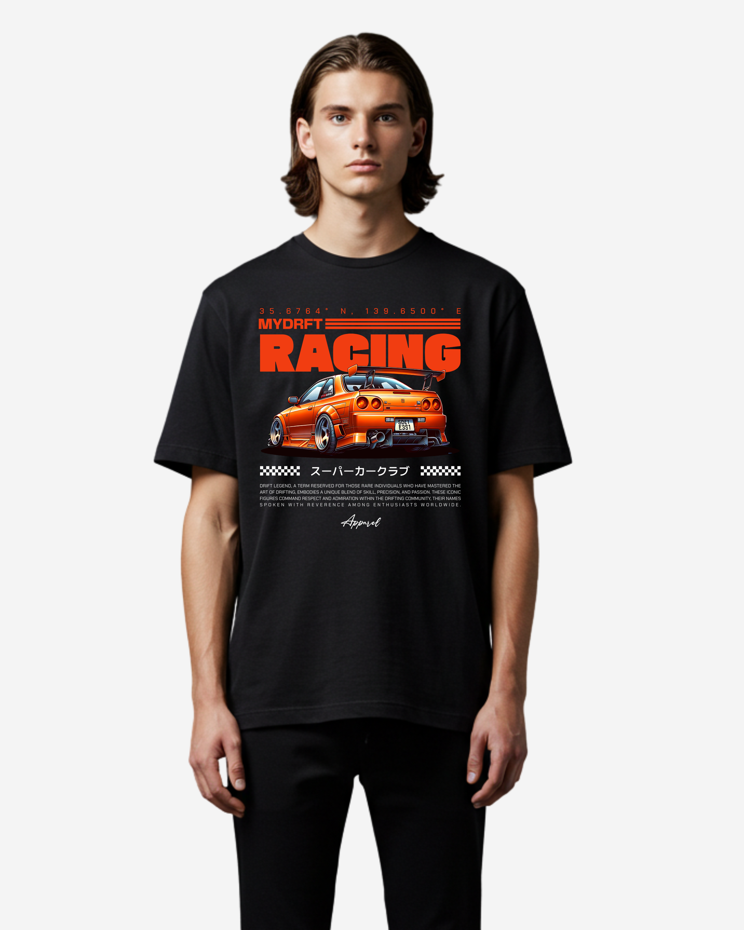 Street Racing Urban Oversized T-Shirt