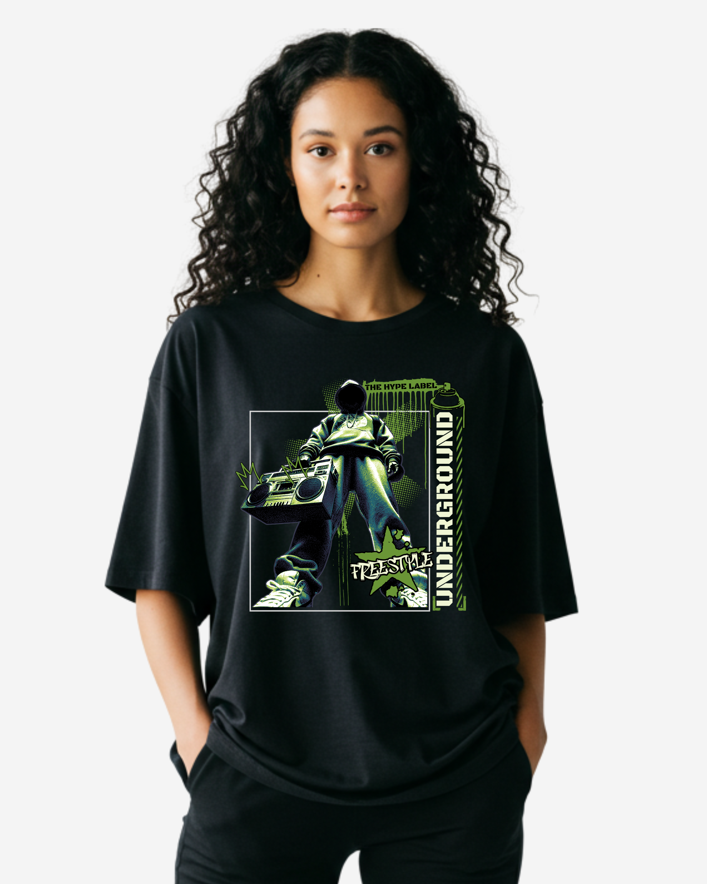 Underground Women's Oversized T-Shirt