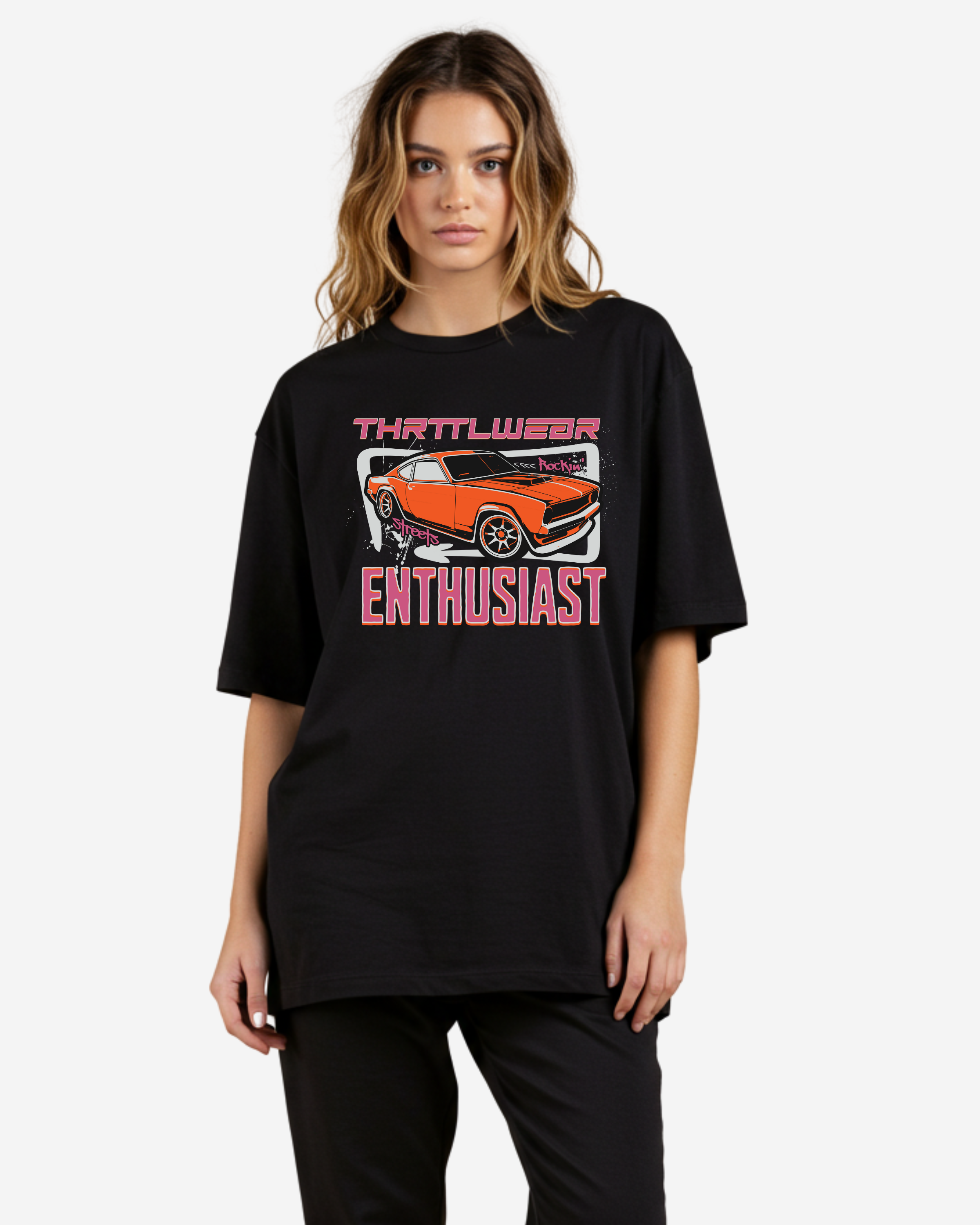 Car Enthusiast Oversized T-Shirt