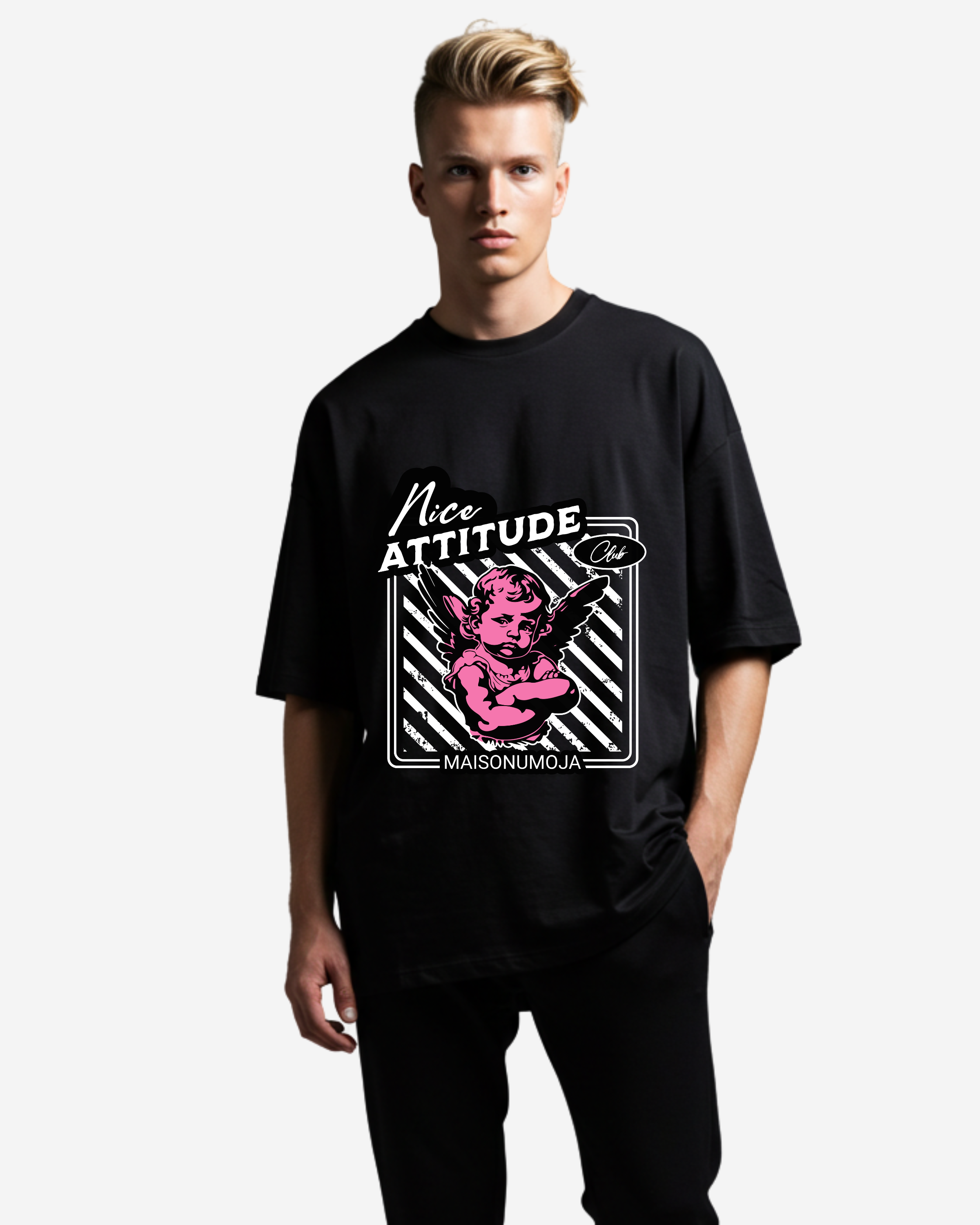 Nice Attitude Oversized T-Shirt