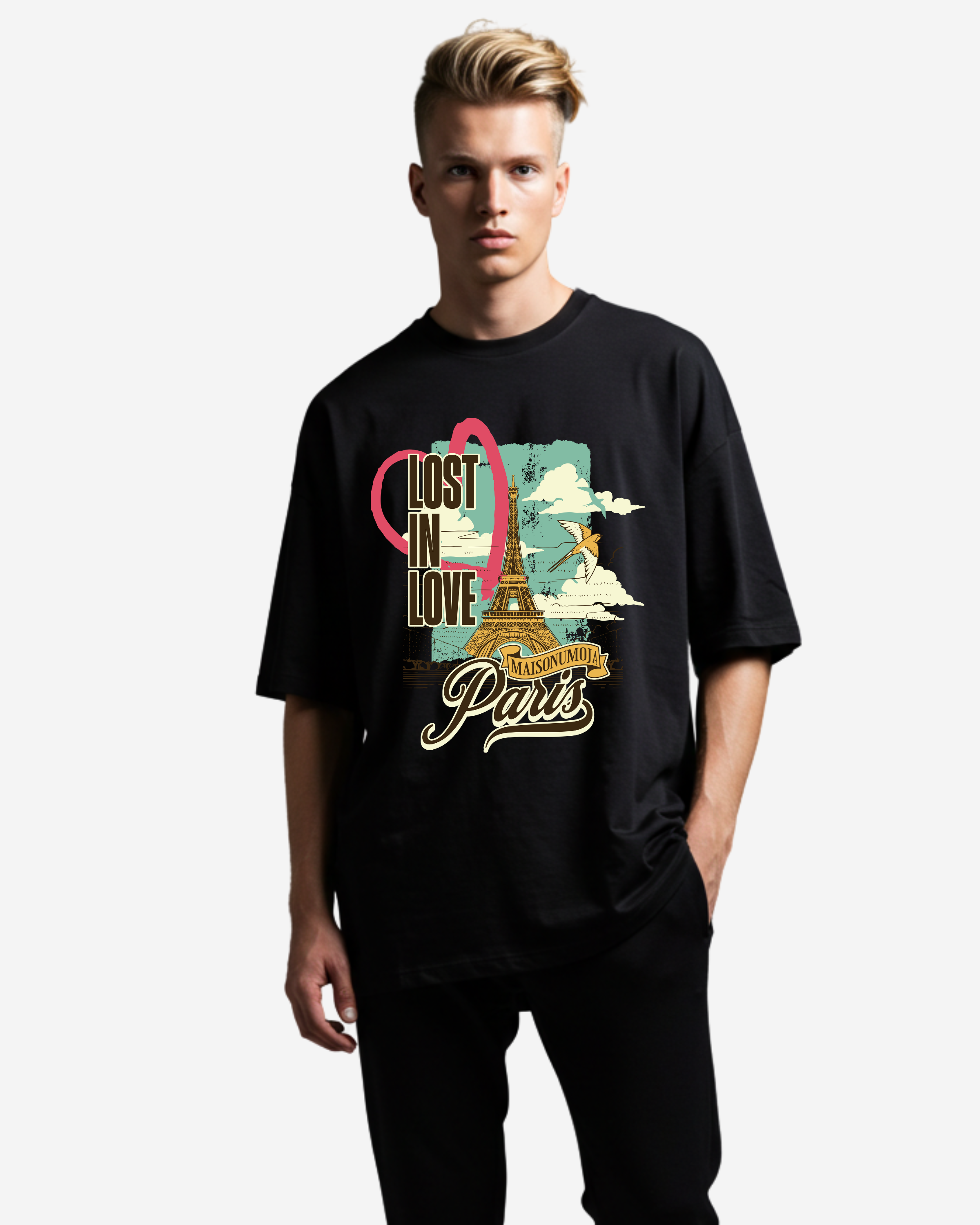 LOST IN LOVE Oversized T-Shirt